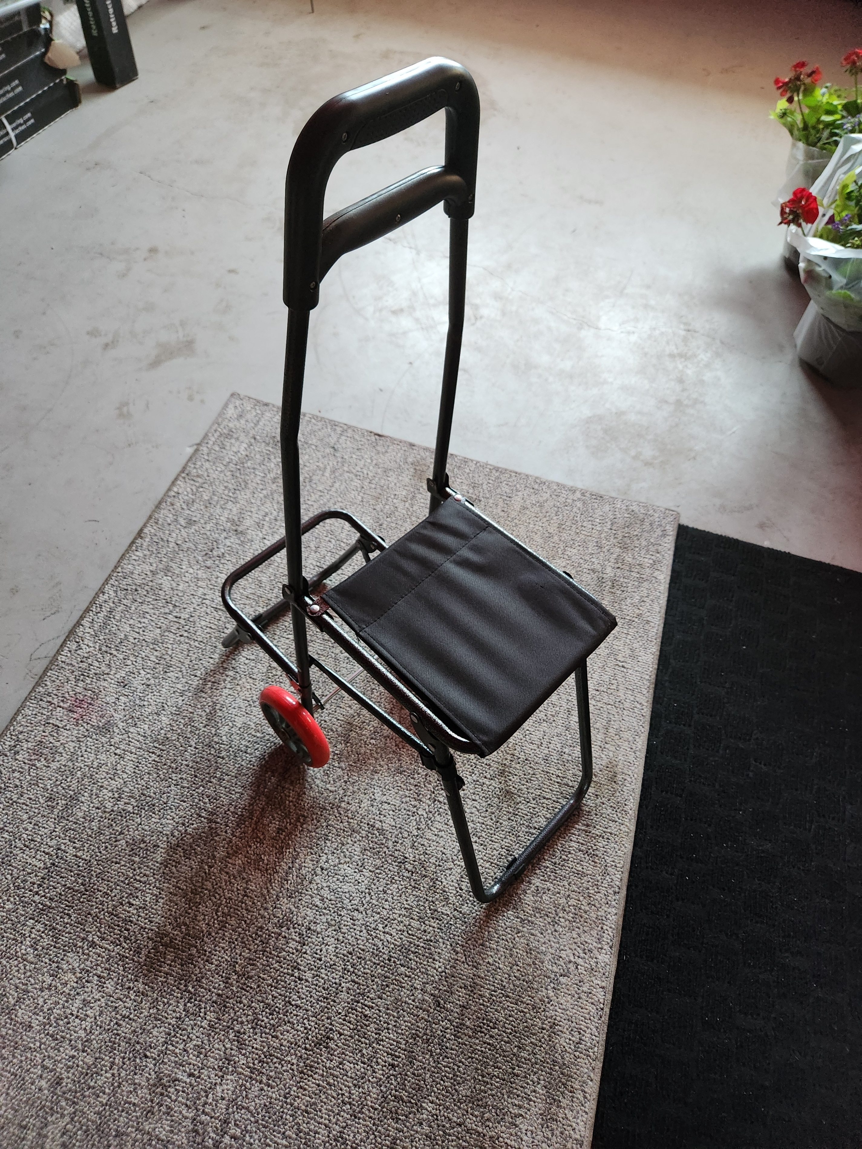 Folding Shopping Cart Never Used - photo 3