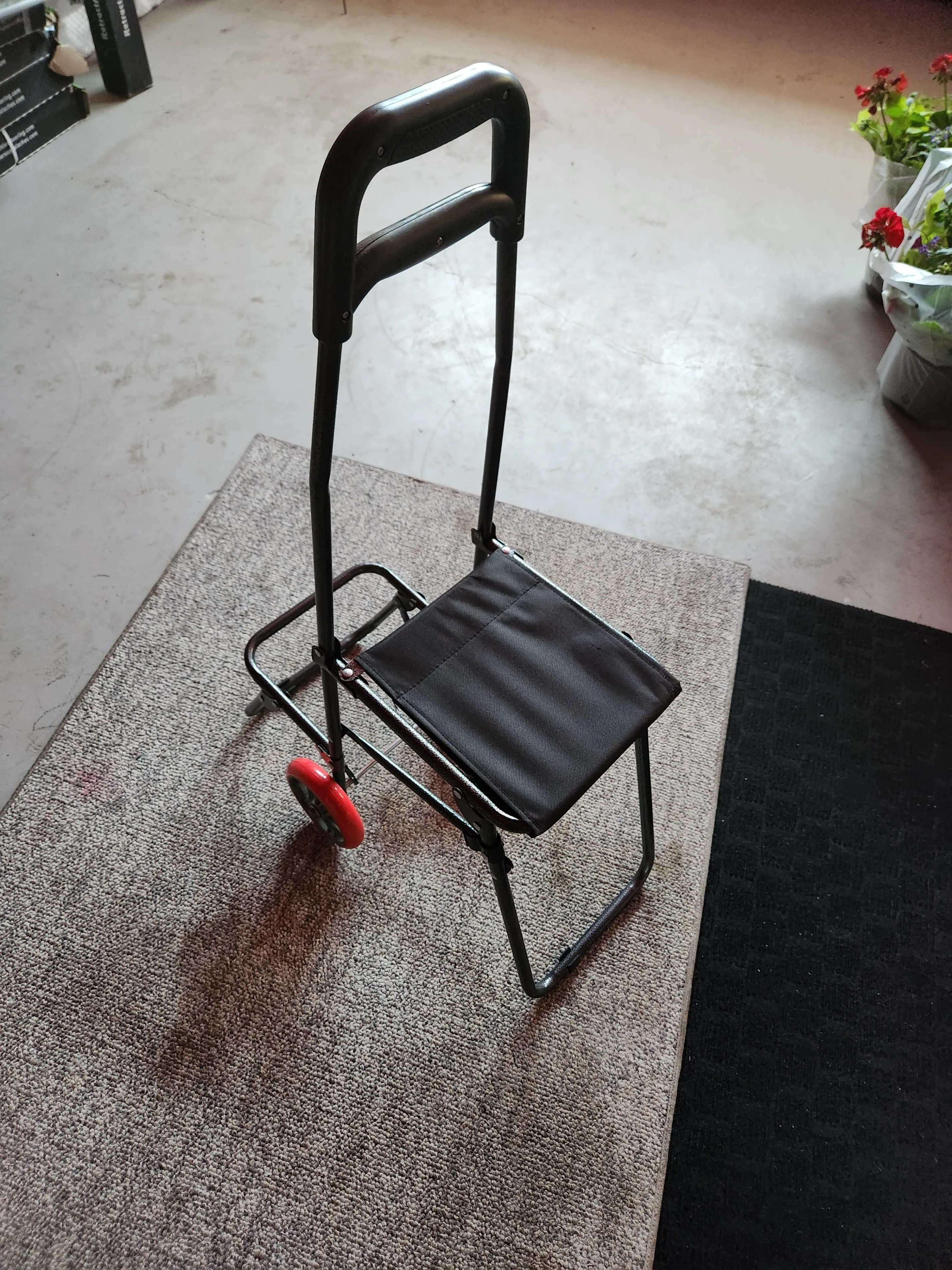 Folding Shopping Cart Never Used image indicator(3)