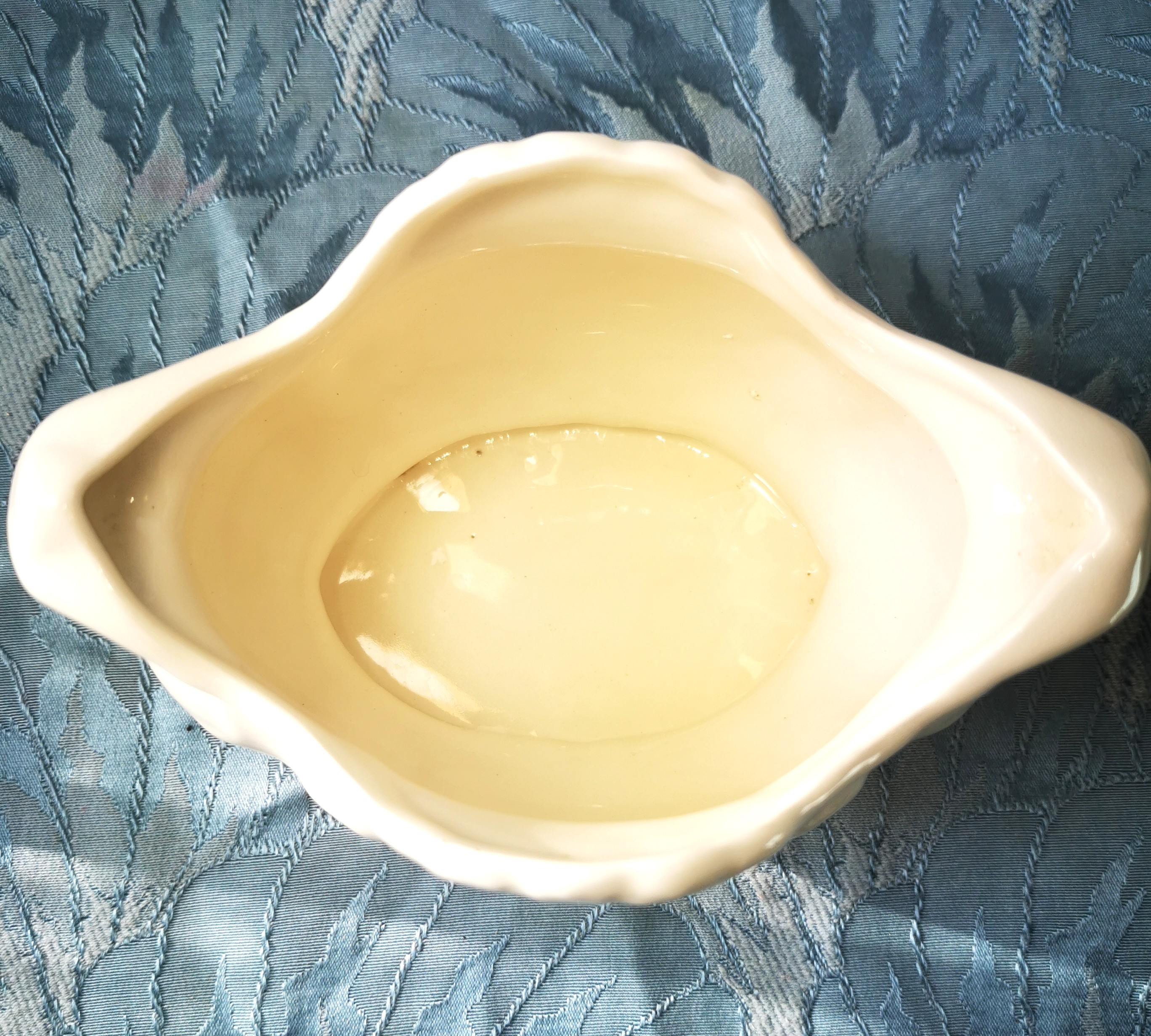 Cachepot Handles Porcelain Vintage Floral Ceramic Vase Bowl - photo 3