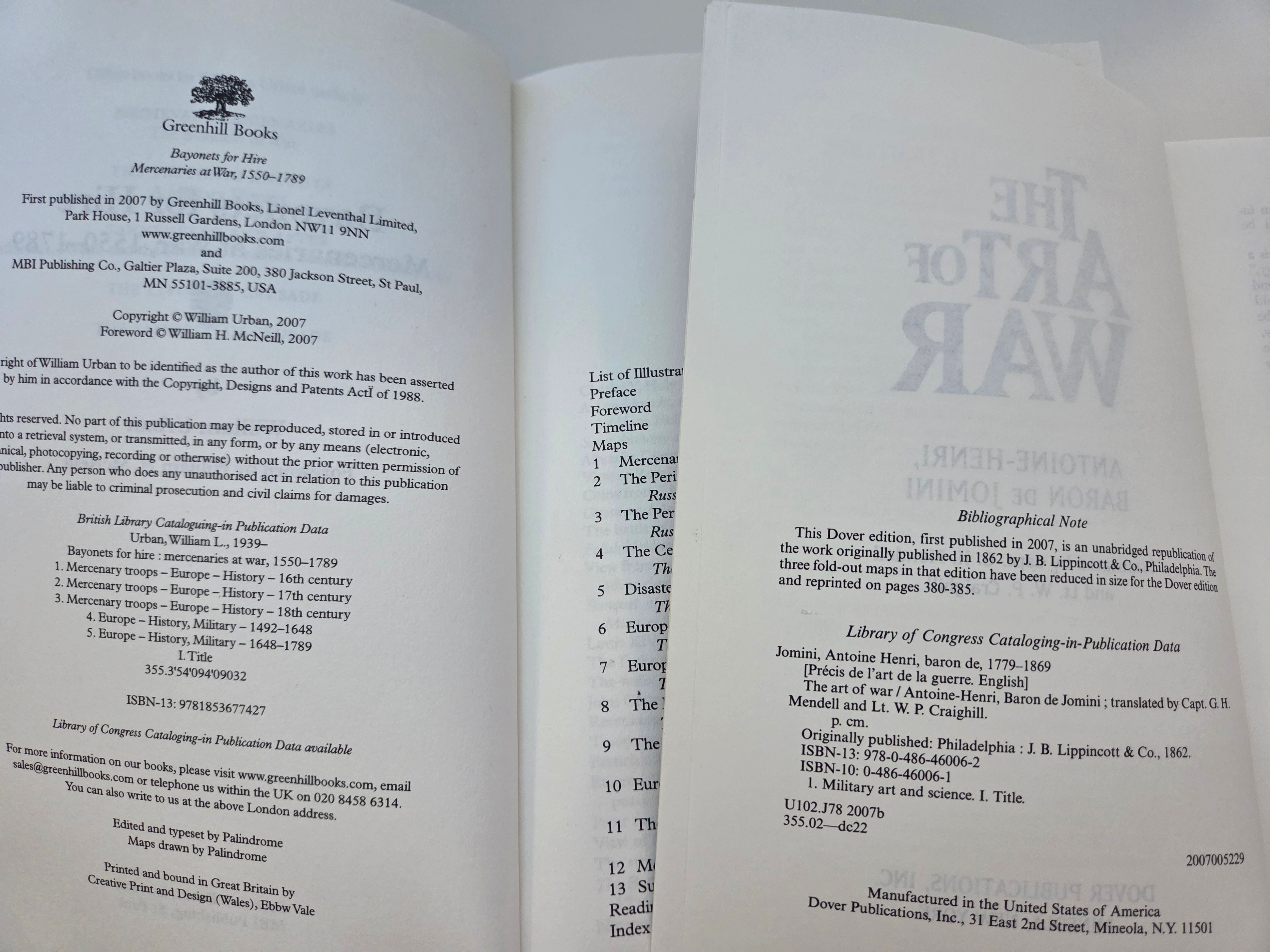 Bayonets for Hire & Jomini Art of War – 2 Books - photo 3
