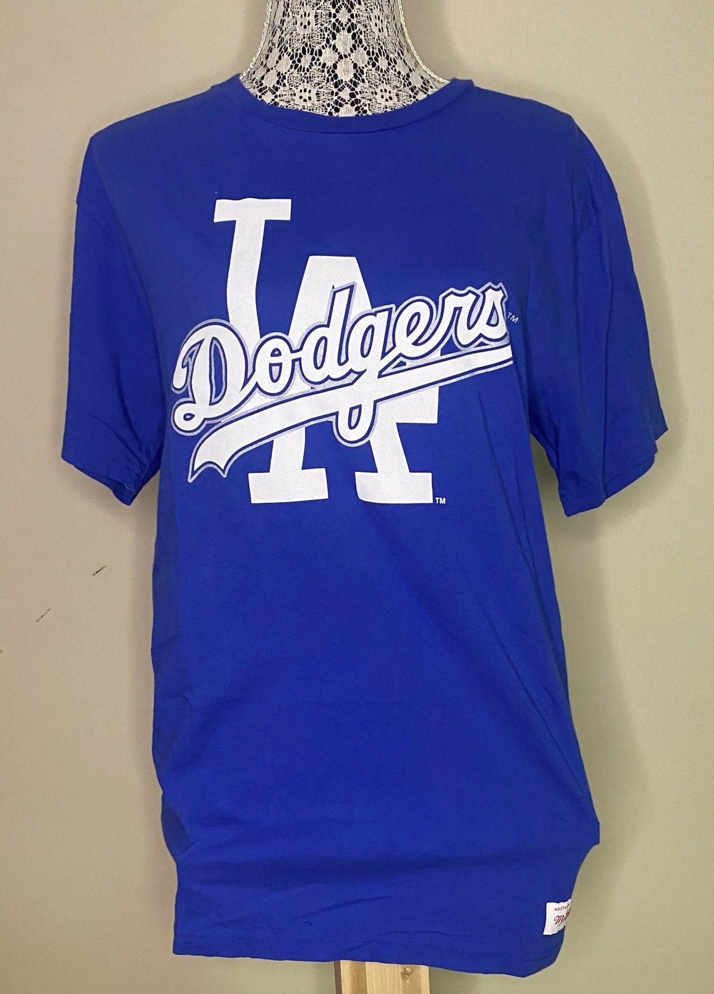 Mitchell & Ness Los Angeles Dodgers Women's Tee Shirt Large