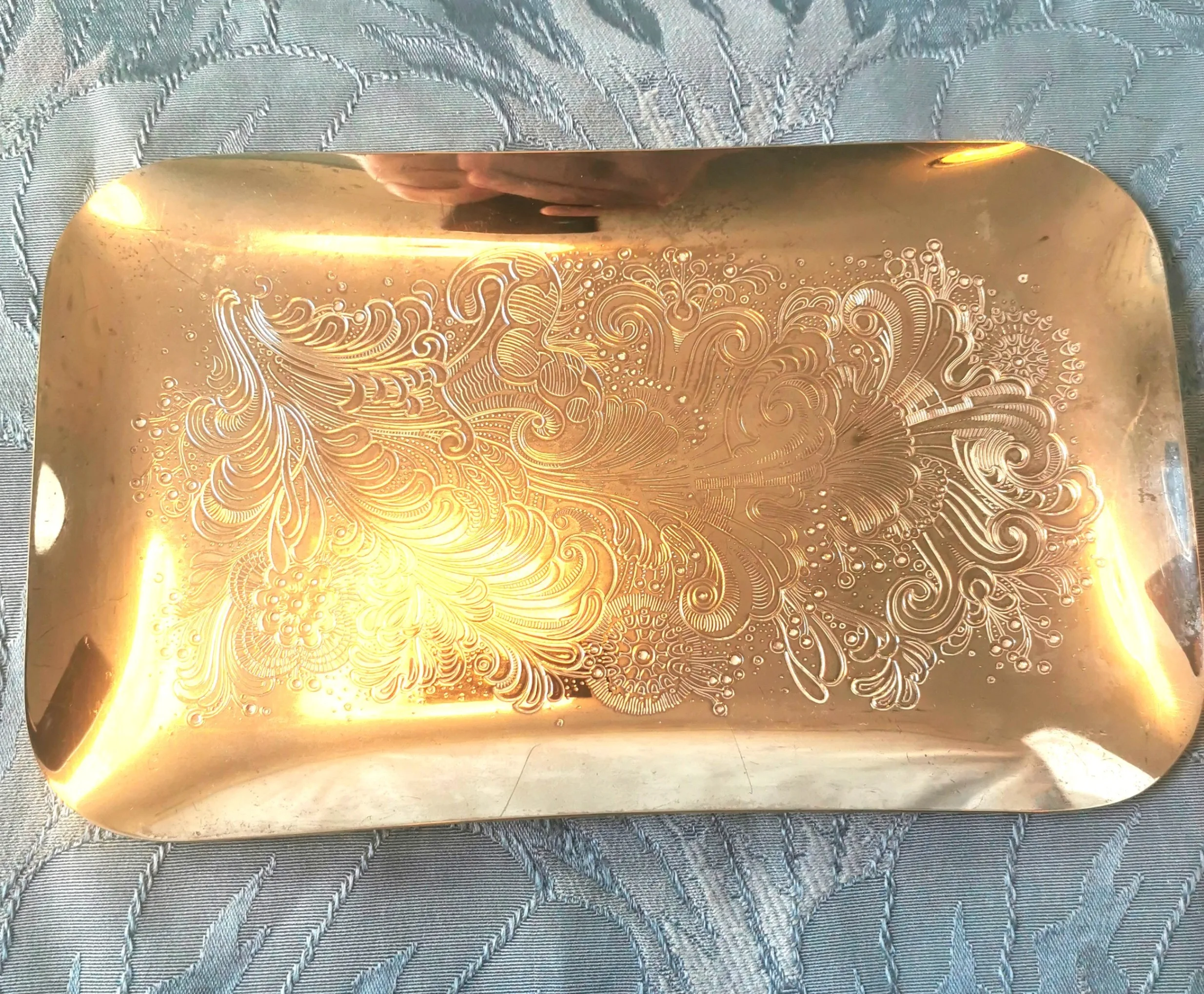 Tray The Jugendstil/Art Nouveau design Vintage WMF German Stamp image indicator(7)