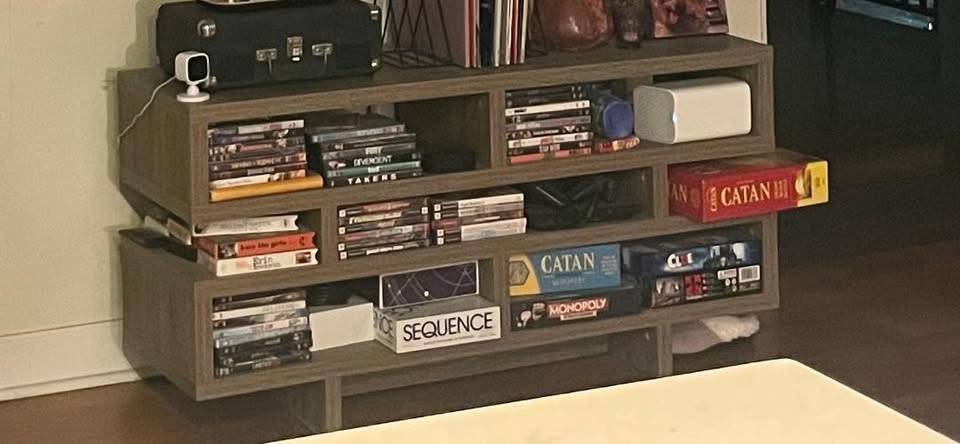 Modern 48" TV Stand – Dark Taupe/Gray - photo 3