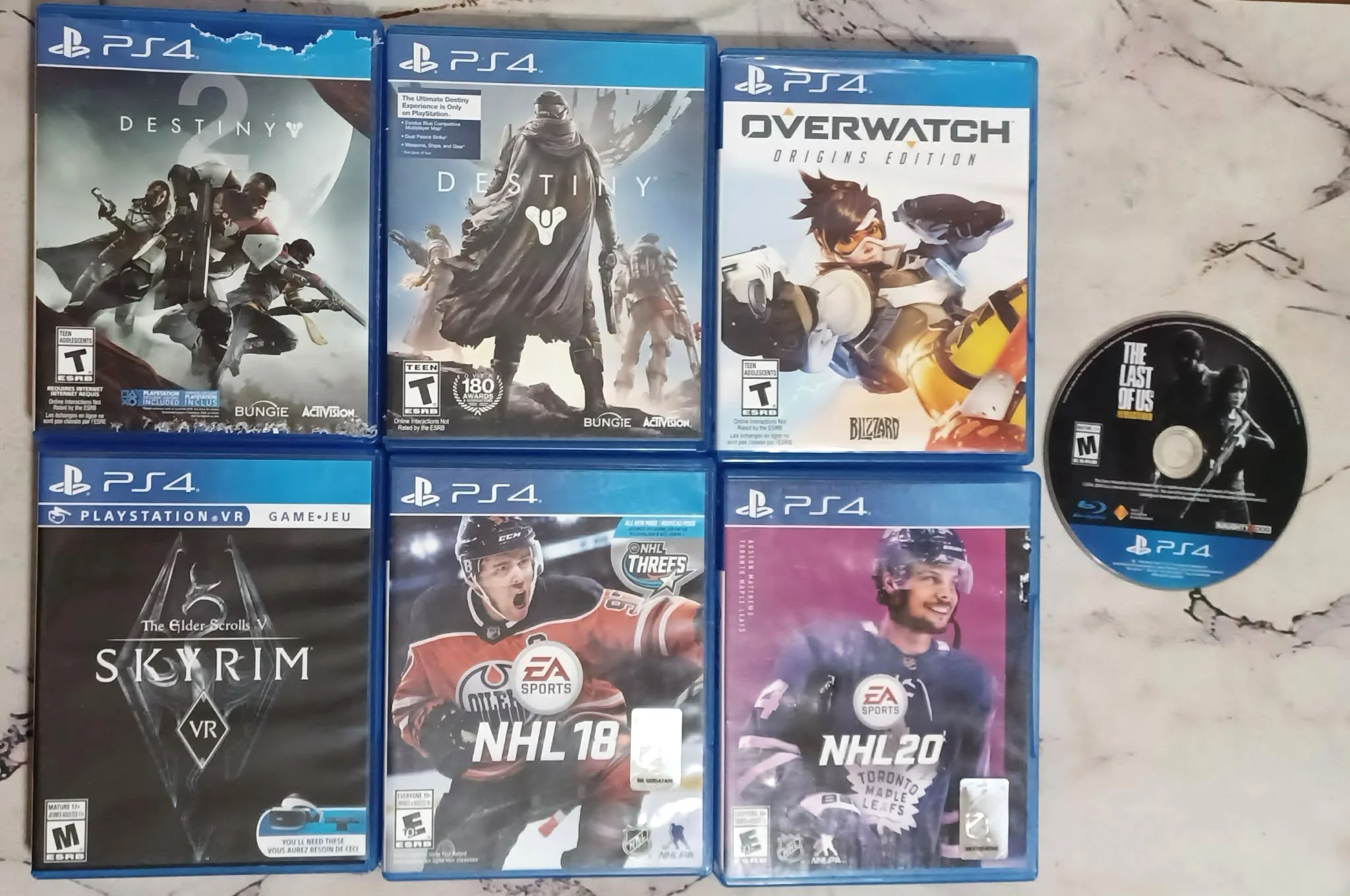 PS4 Games Lots! With Clean Cases and Tested Discs