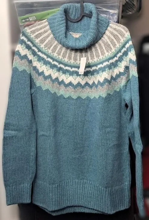 New LOFT Cozy Cowl Neck Sweater Medium NWT image indicator(2)