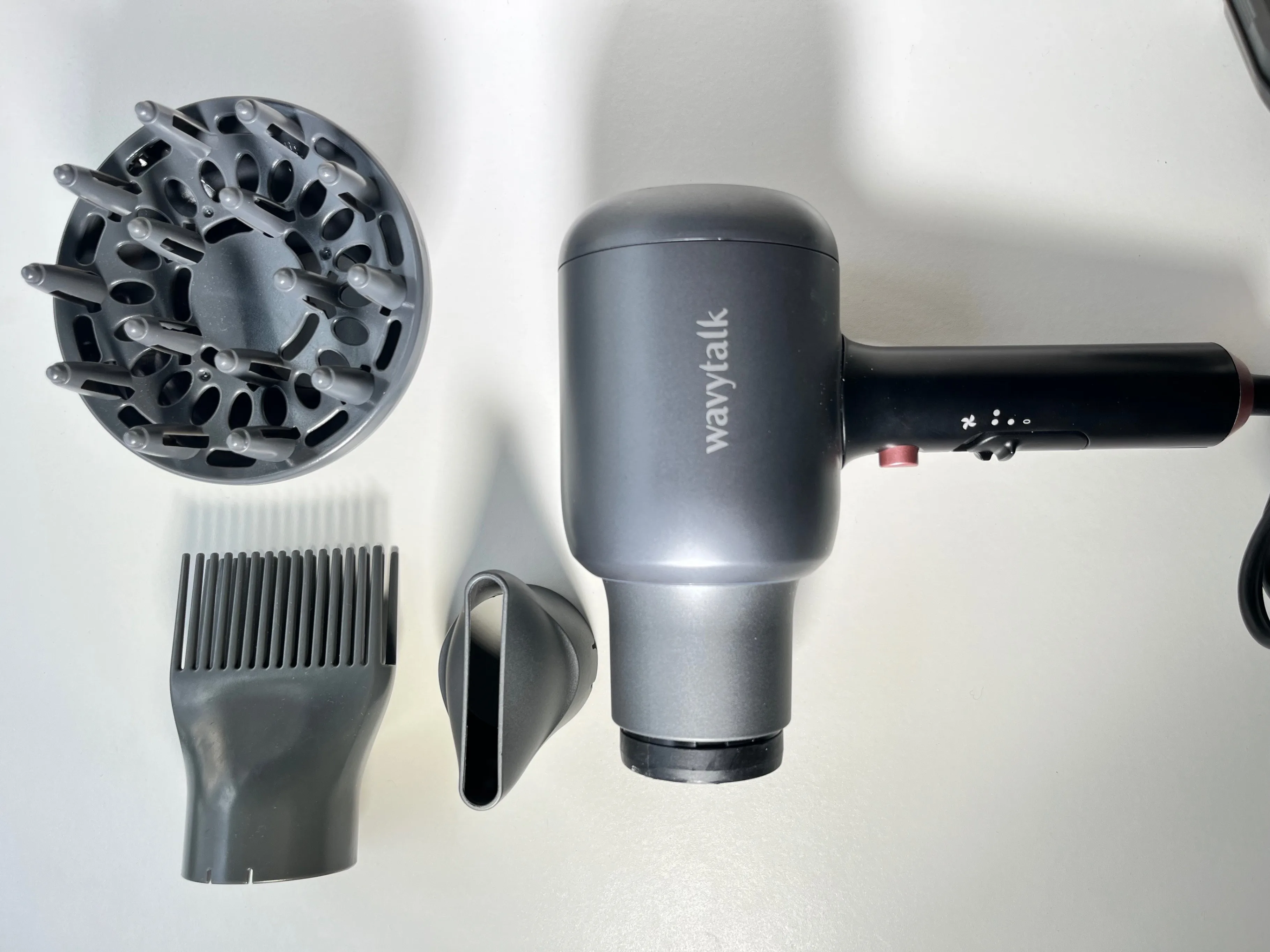 Wavytalk Ionic Hair Dryer + Diffuser, Comb & Nozzle