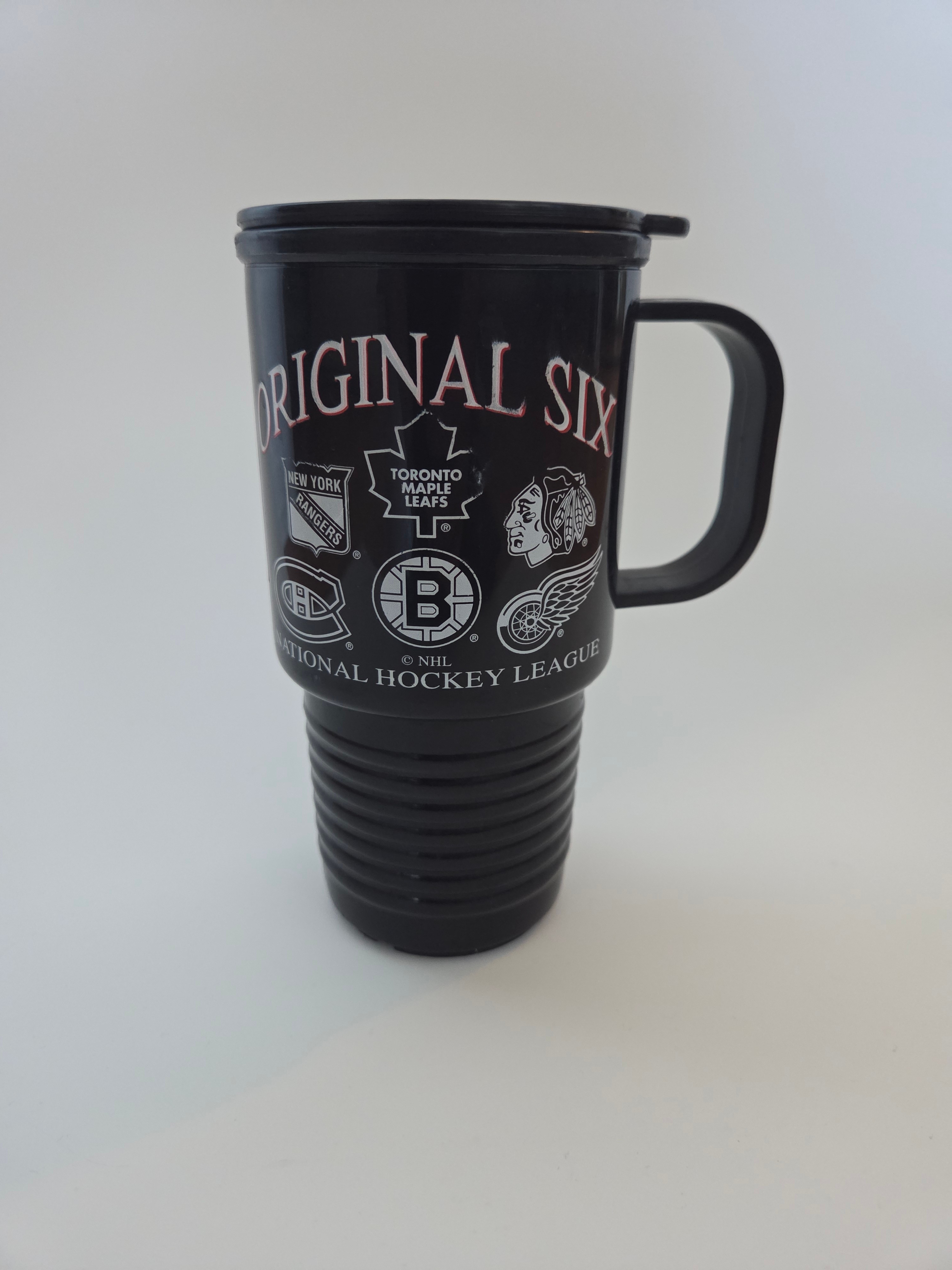 NHL Original Six Travel Mug, black, 16 oz - photo 2