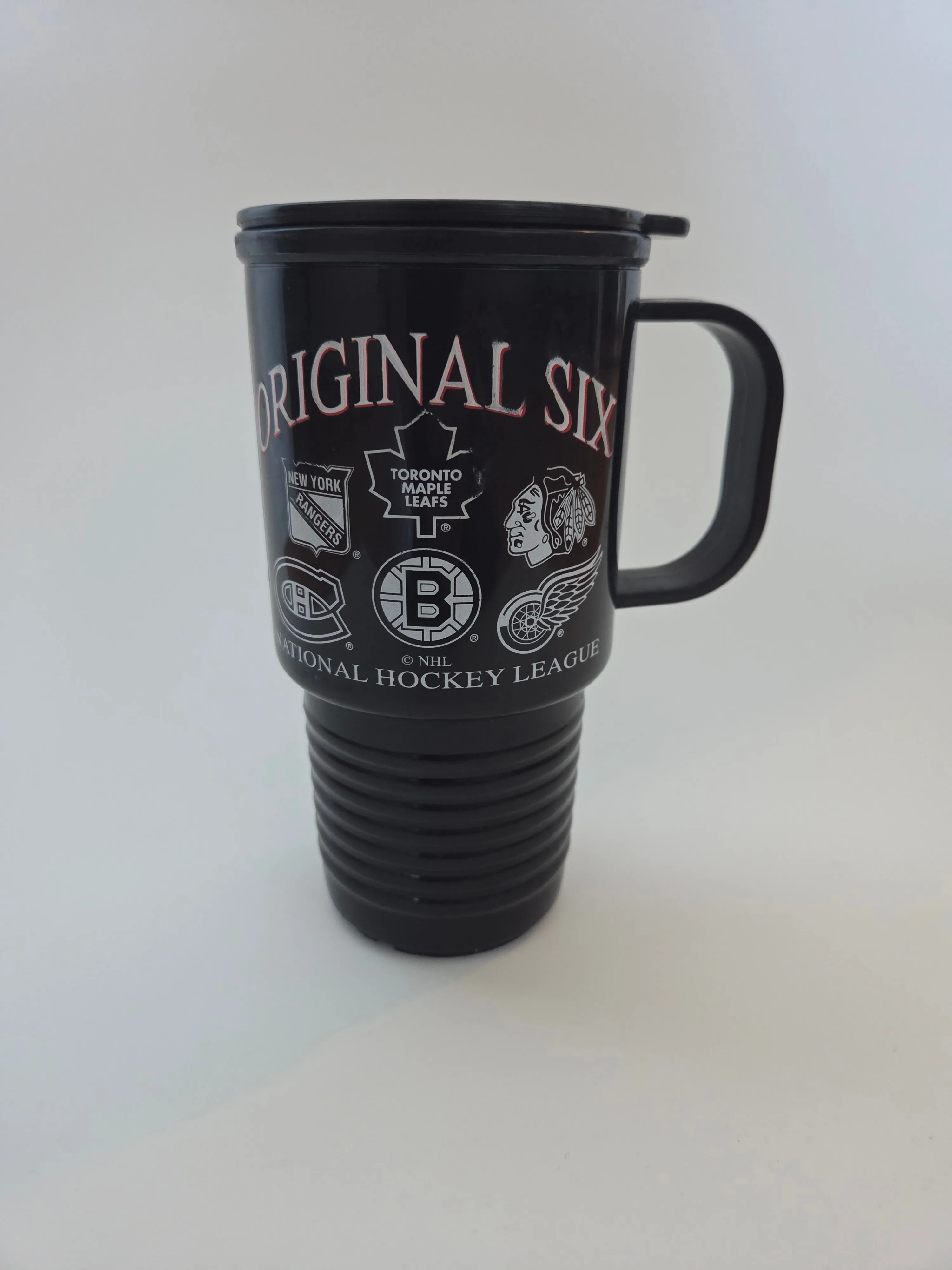 NHL Original Six Travel Mug, black, 16 oz image indicator(2)