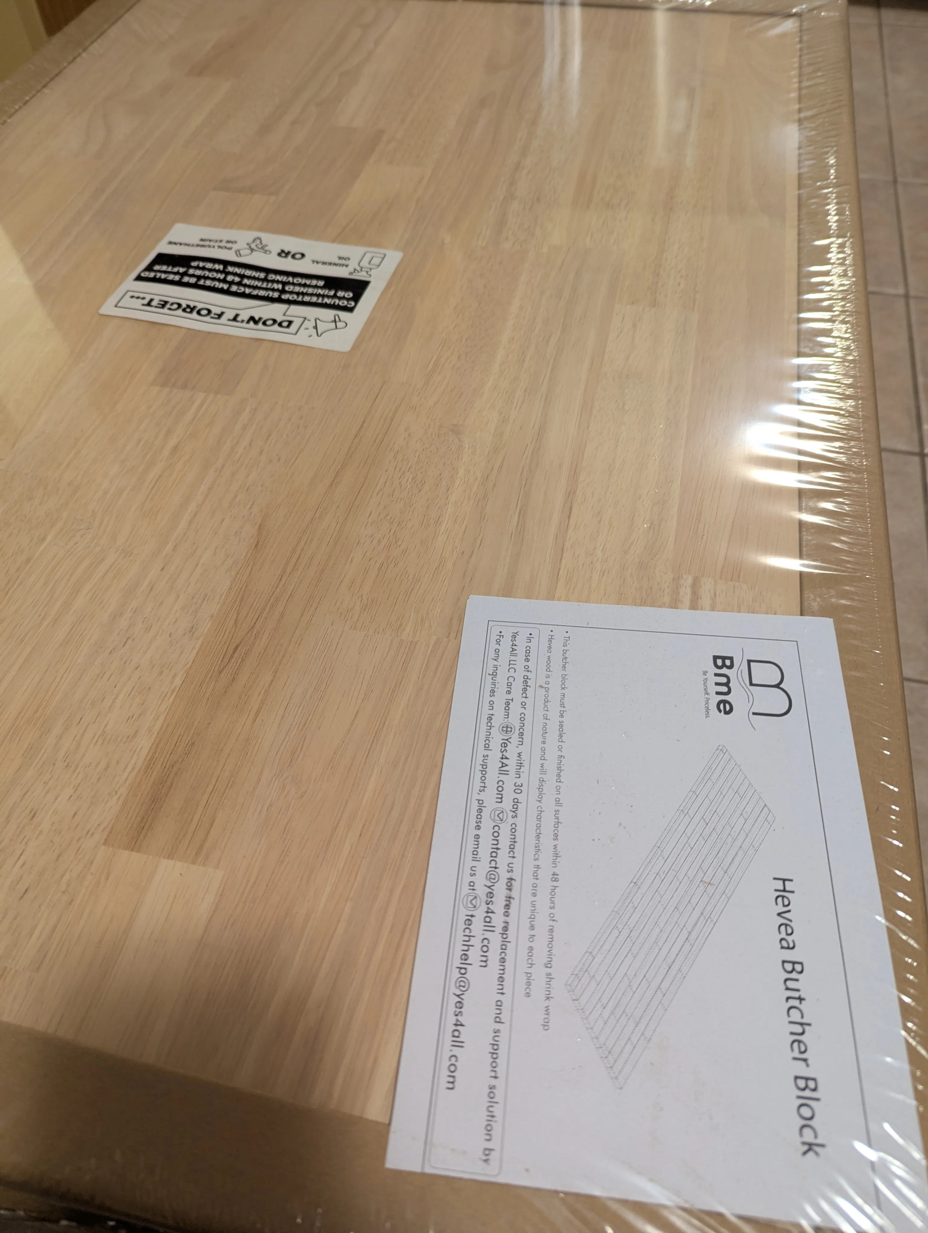 Solid Hevea Wood Block Countertop image indicator(8)