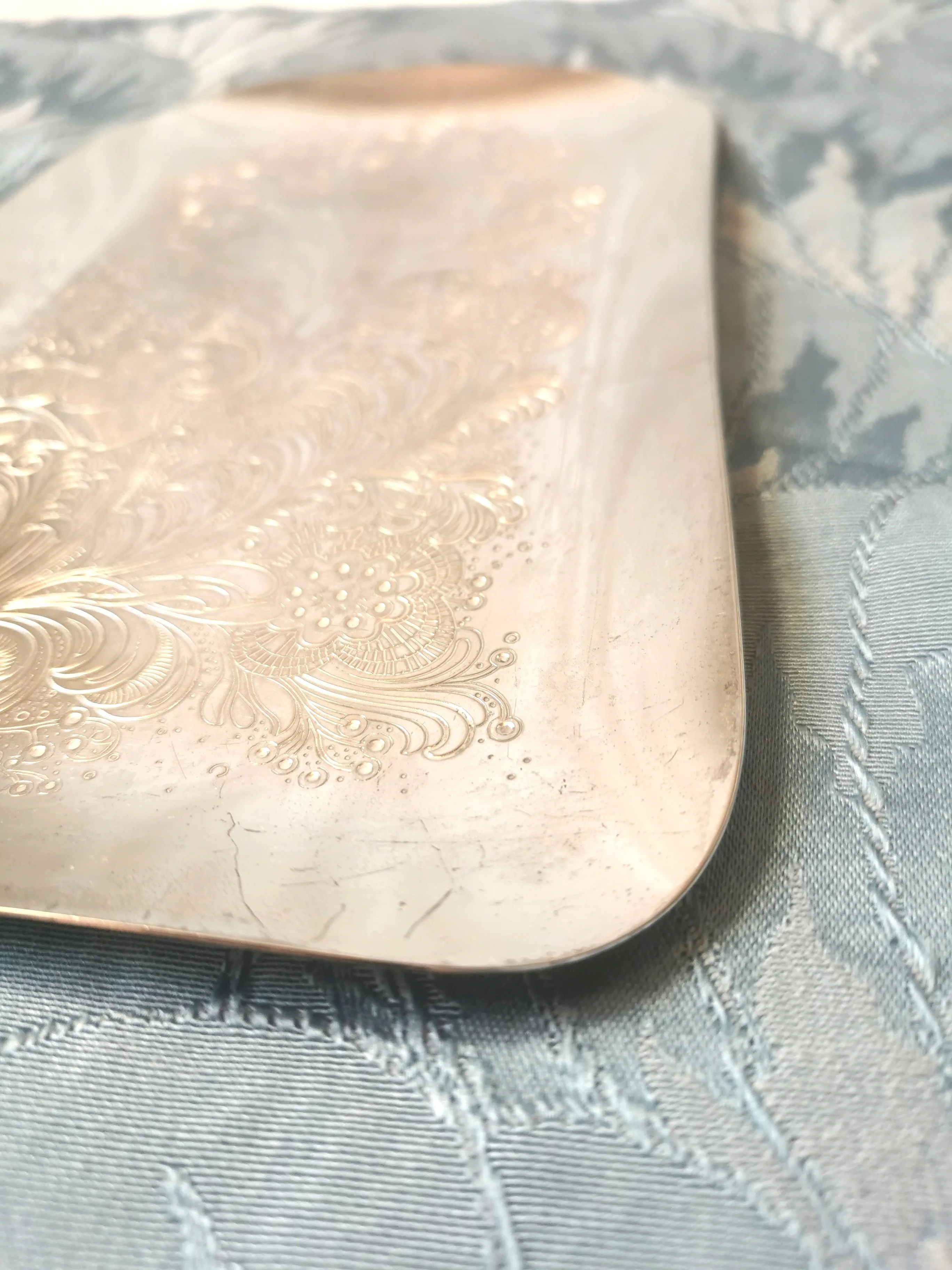 Tray The Jugendstil/Art Nouveau design Vintage WMF German Stamp image indicator(2)