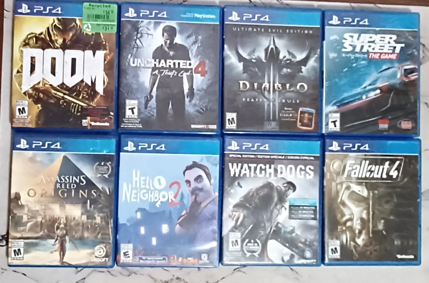Popular PS4 Games Lots! With Clean Cases and Tested Discs