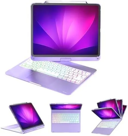 iPad Pro Keyboard Case - Lavender