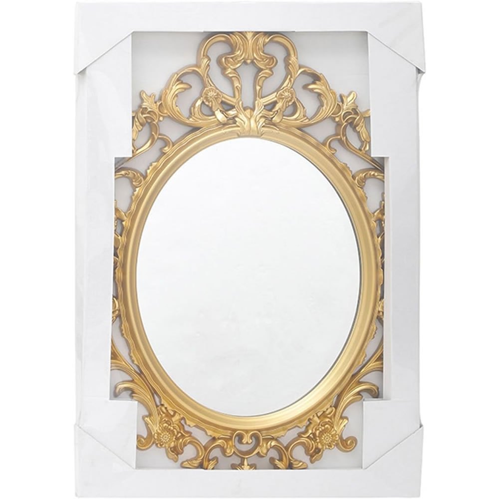 European Style Wall Oval Wall Picture Frame, Gold - photo 4