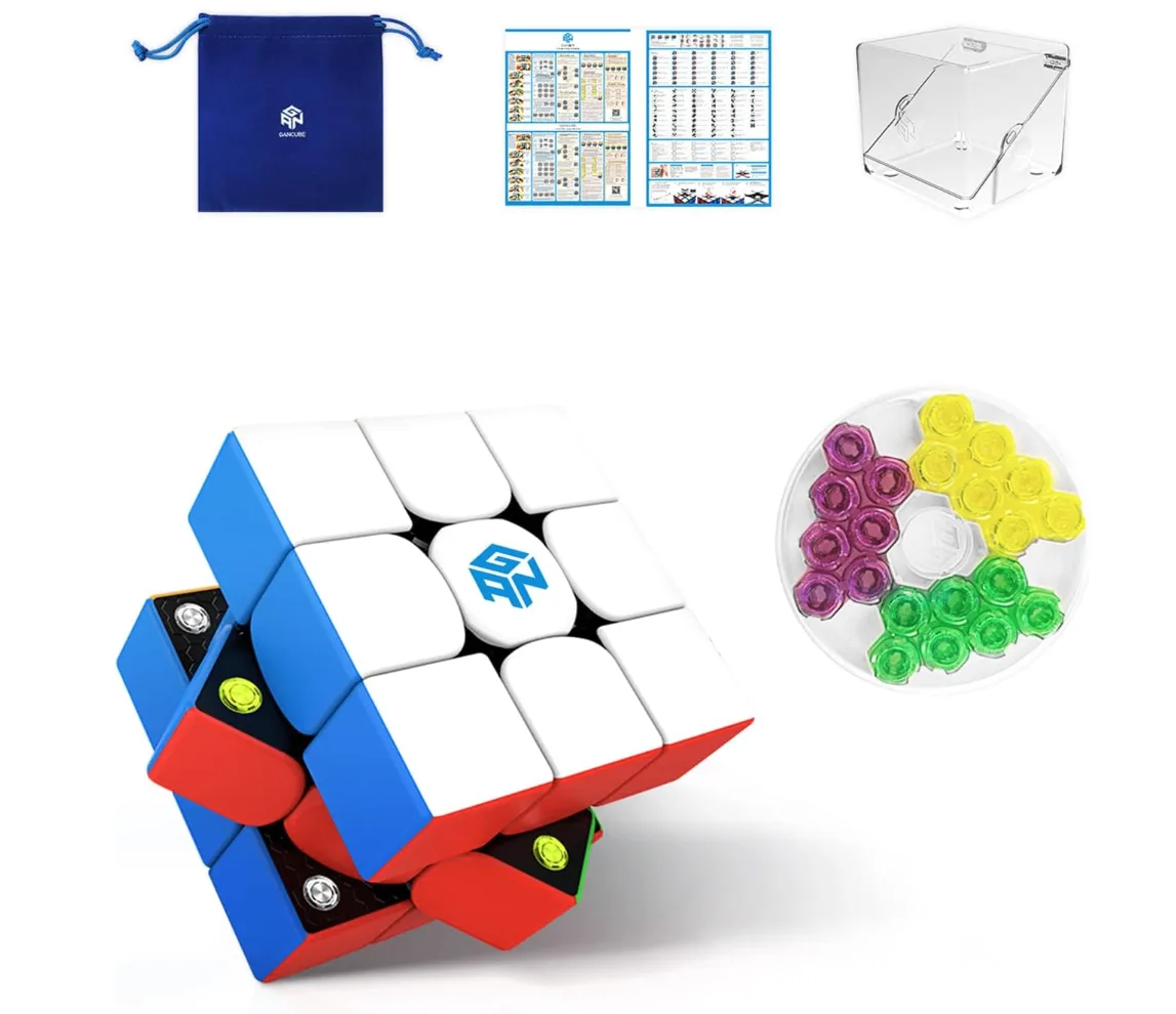 GAN356 M 3x3 Speed Rubik's Cube Magnetic BNIB image indicator(5)