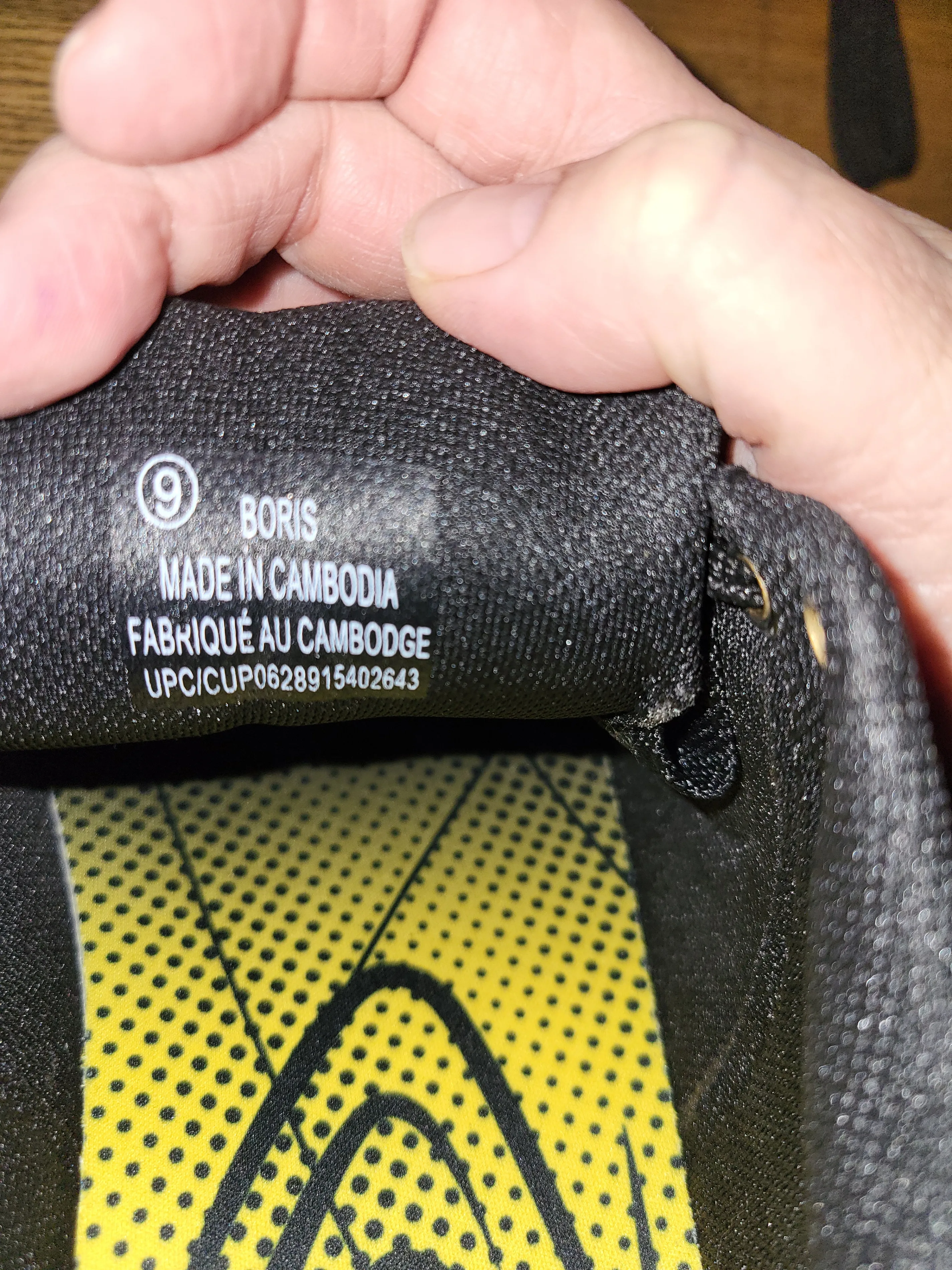 Mens Tredsafe Black Leather Shoes image indicator(3)