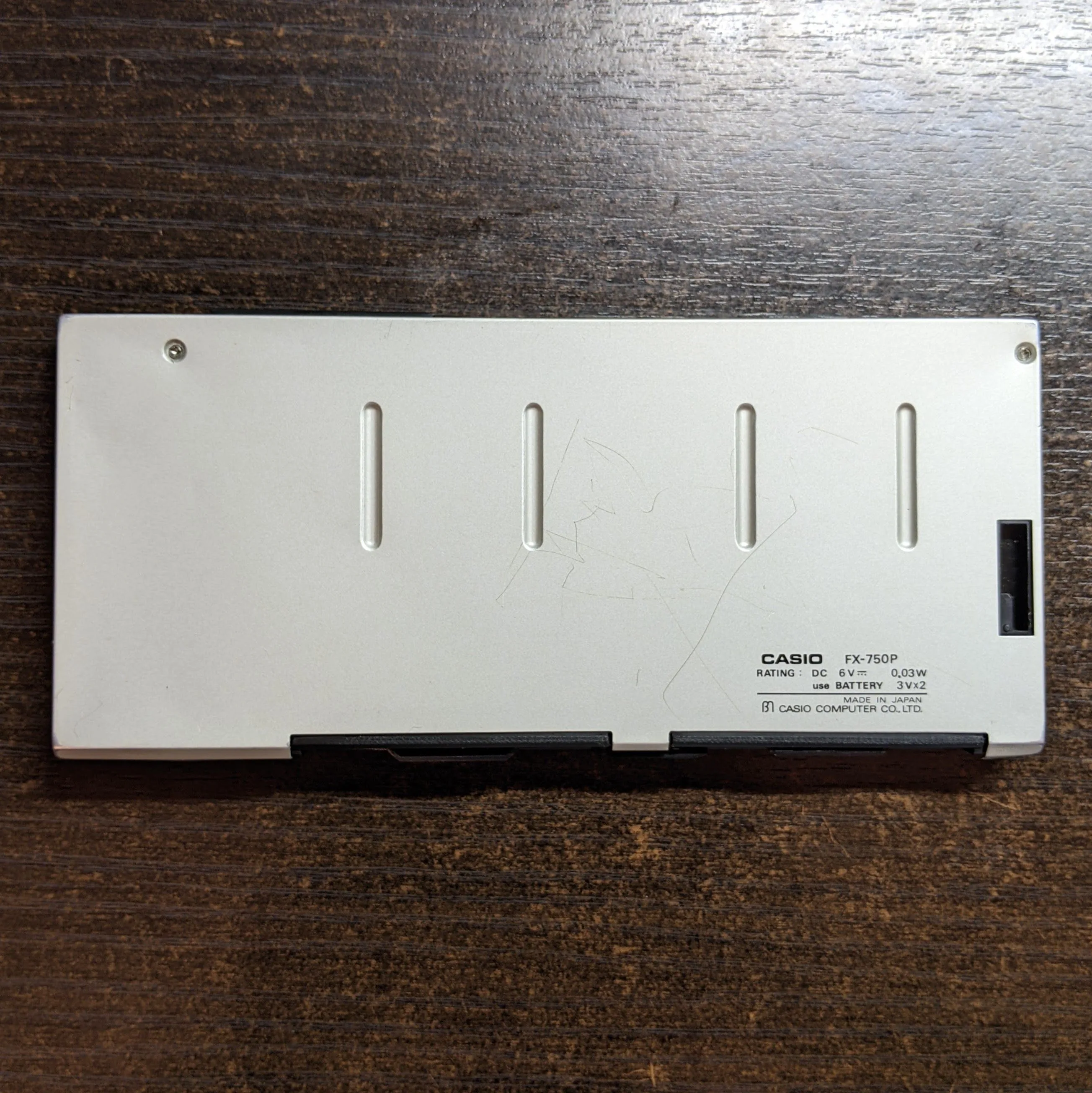 Vintage Casio FX-750P Personal Computer Calculator (1985) image indicator(10)