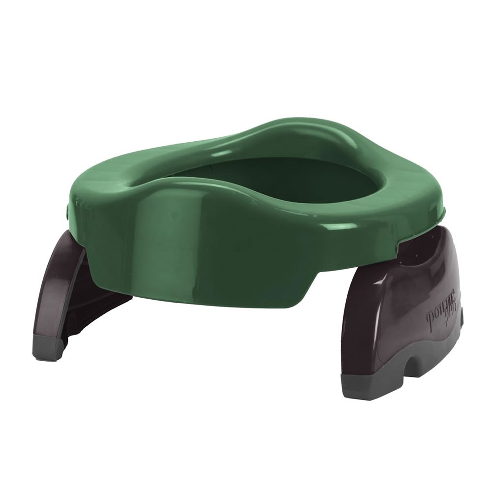Kalencom Potette Plus 2 in 1 Travel Potty Trainer Seat, Green - photo 3