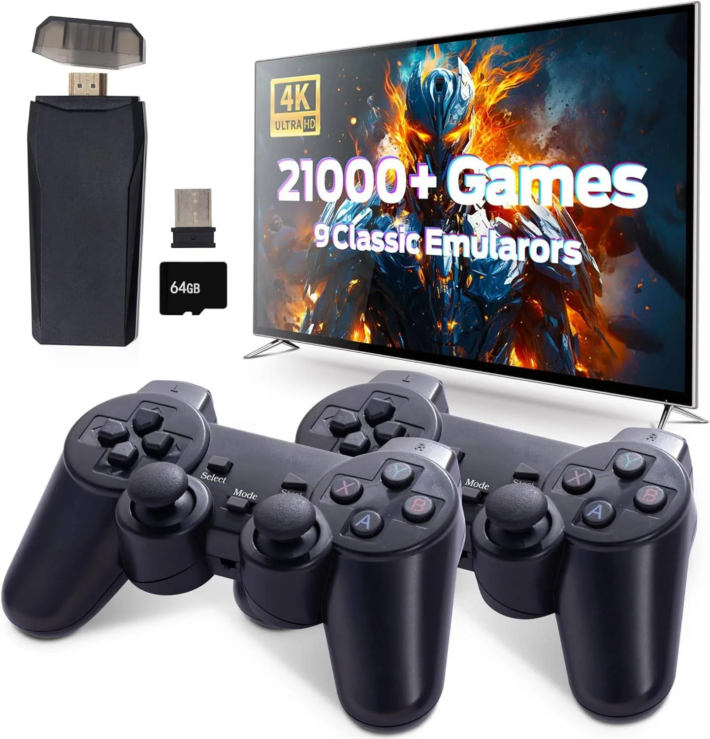 4K Game Stick Lite - 21000+ Games