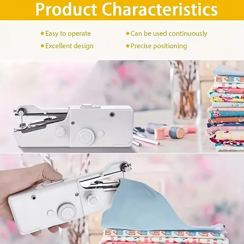 Portable Handheld Sewing Machine with 3-in-1 Function image indicator(6)