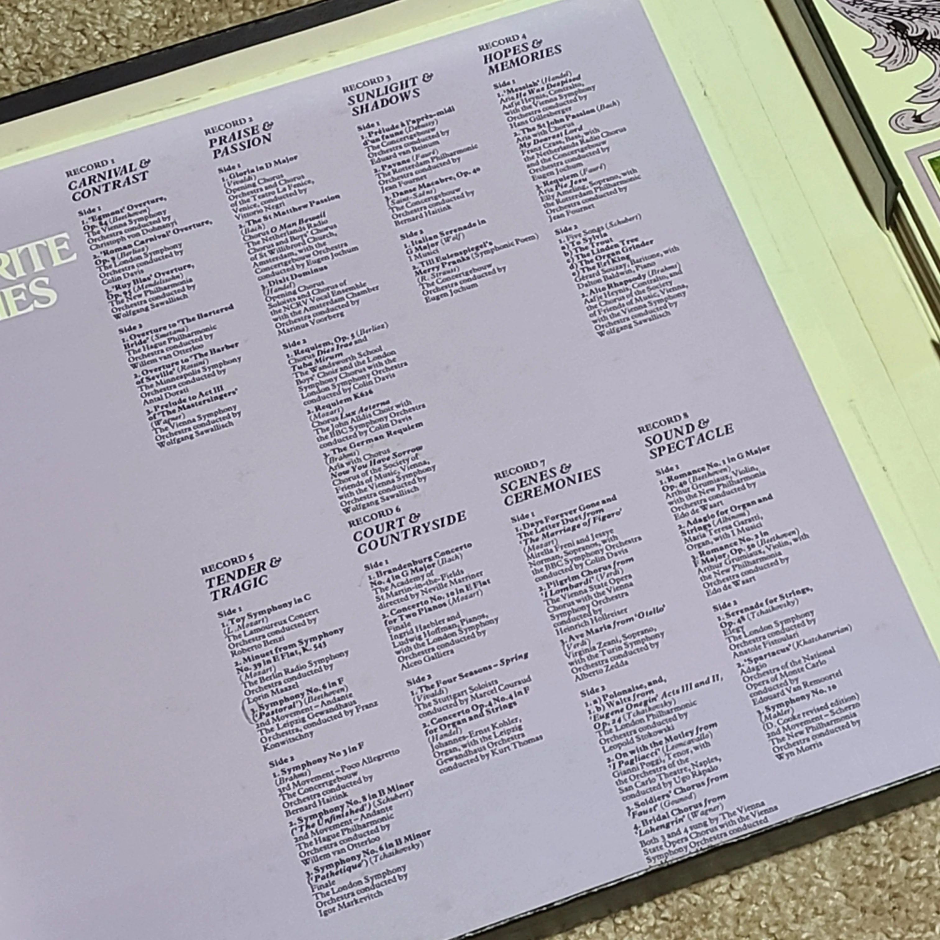 Your 101 Favourite Melodies (Volume 1 & 2) Vinyl box set w/bonus image indicator(5)