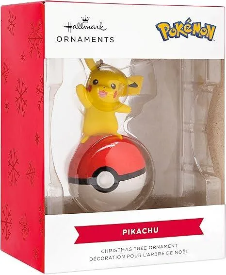 Hallmark Pokemon Pikachu Christmas Tree Ornament