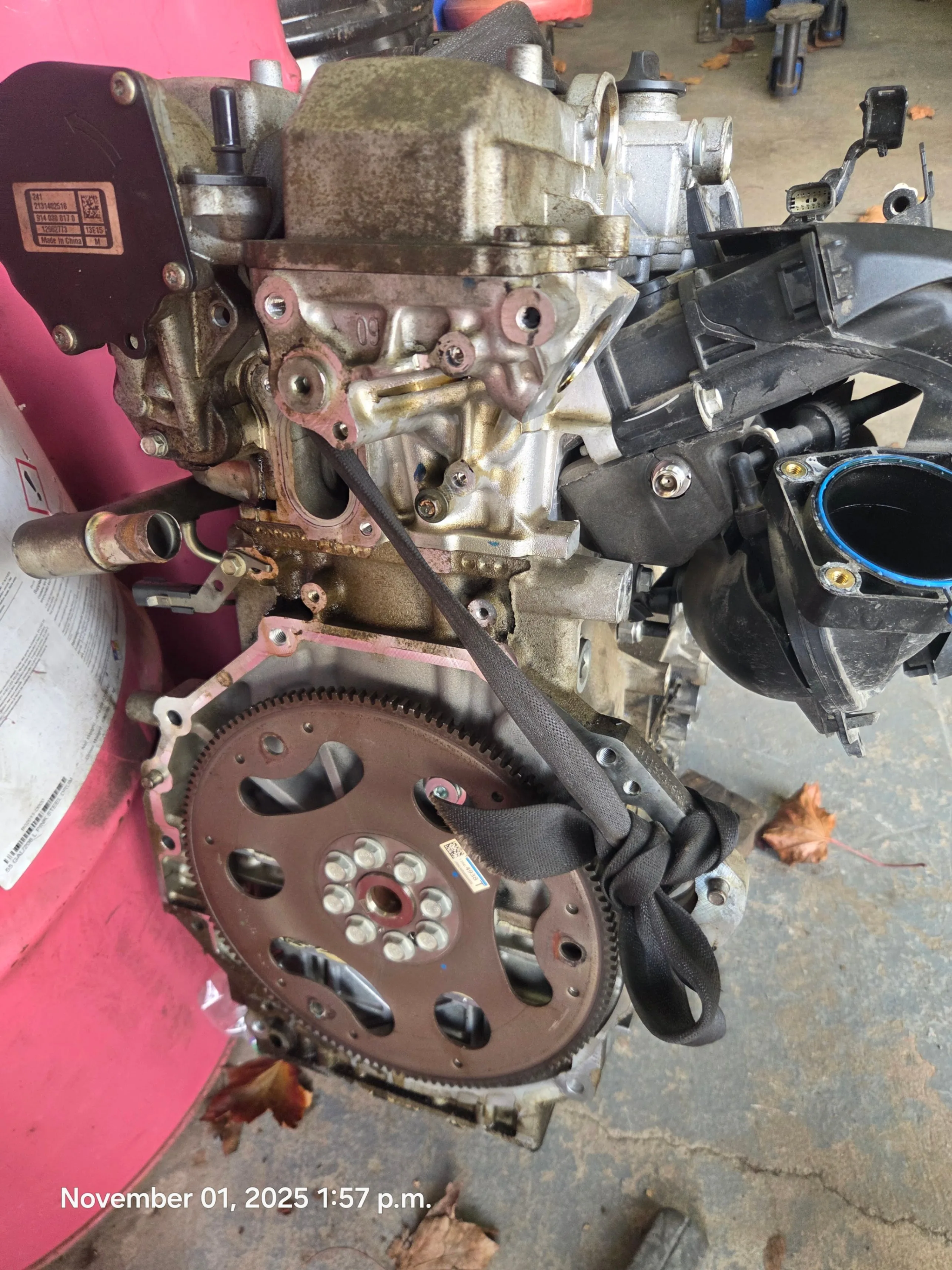 $2.0 Turbo Engine 2016 Buick Regal, Chevrolet Malibu Fixer/Parts thumbnail