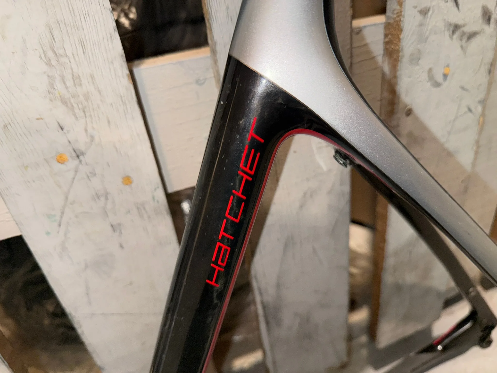 2017 Devinci Hatchet Carbon Fiber Rival Frame - Large 57cm image indicator(4)