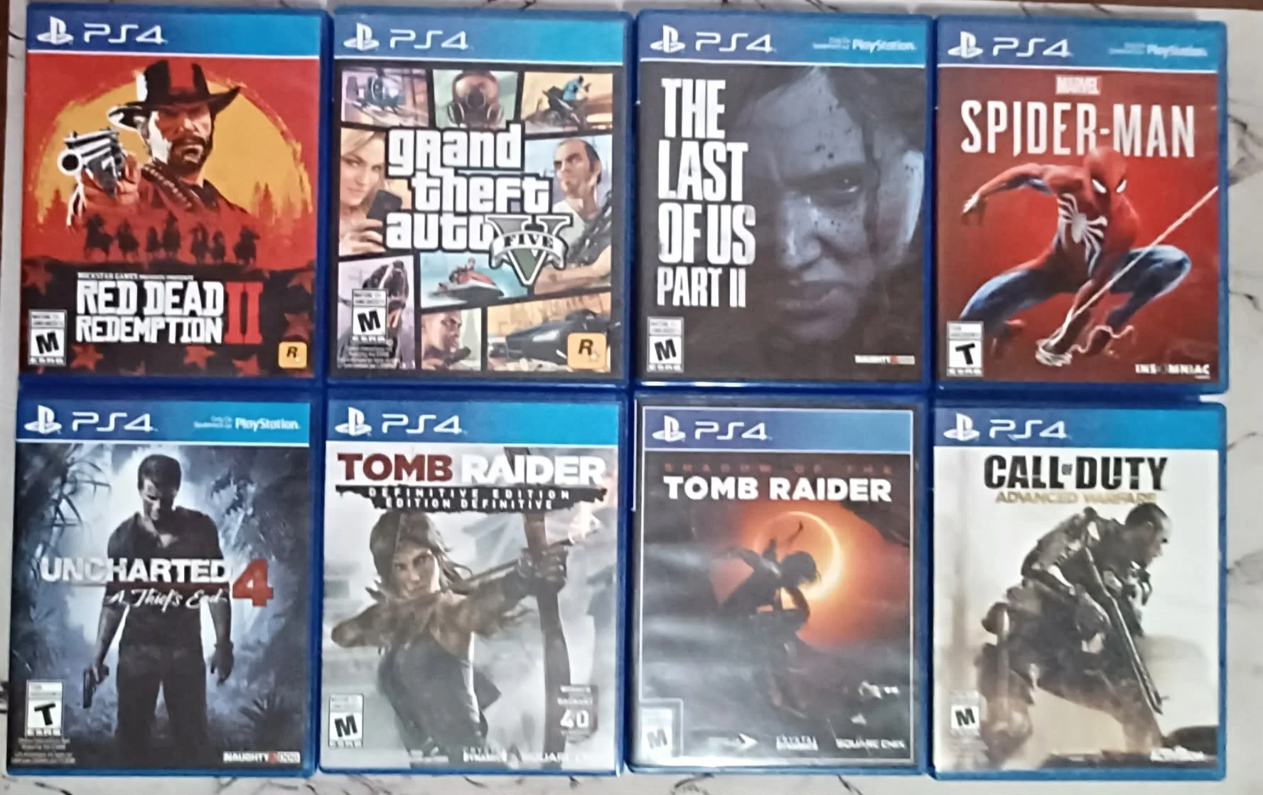 Popular PS4 Games Lots! With Clean Cases and Tested Discs