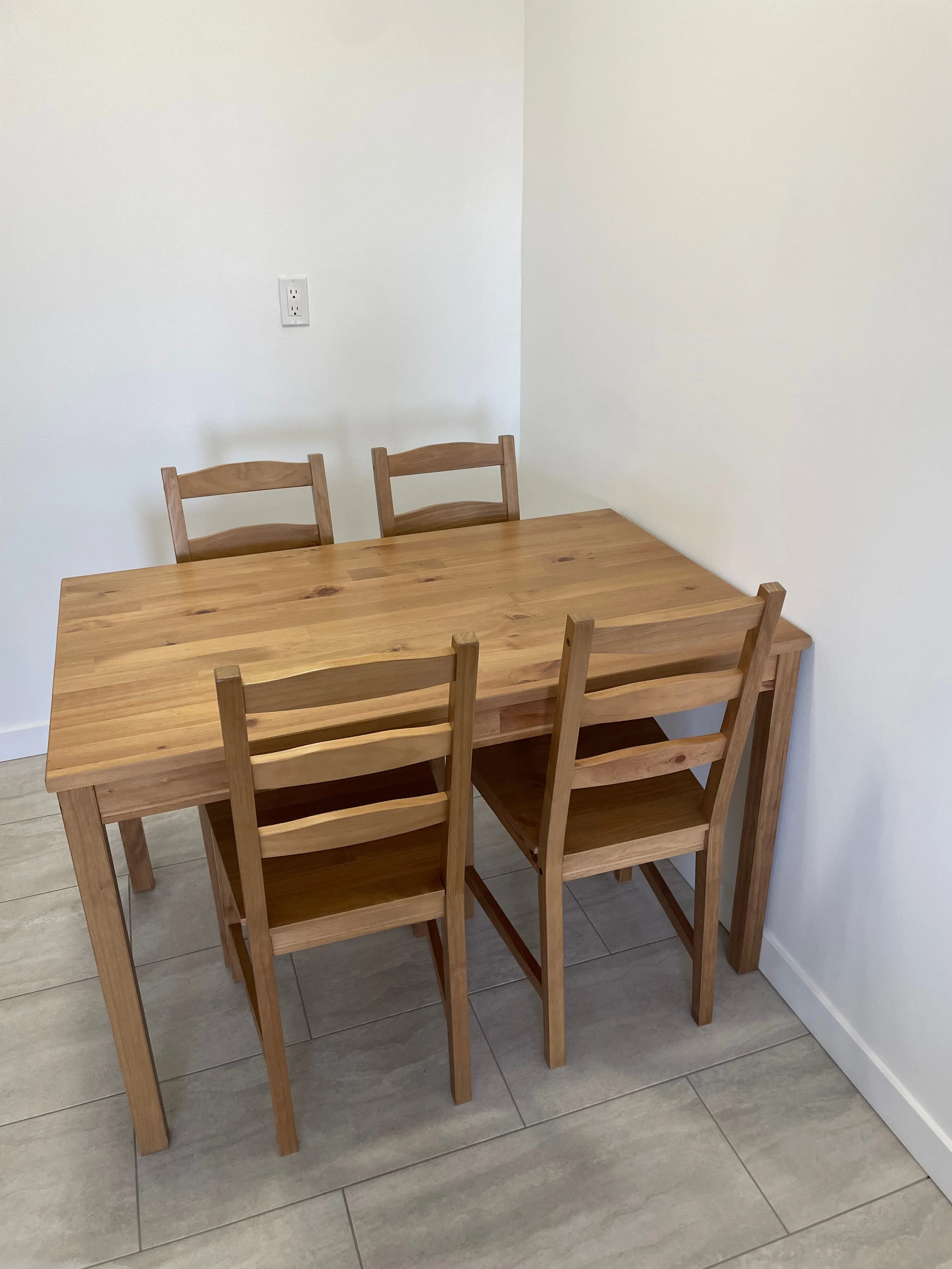 Table & 4 Chairs Set image indicator(6)