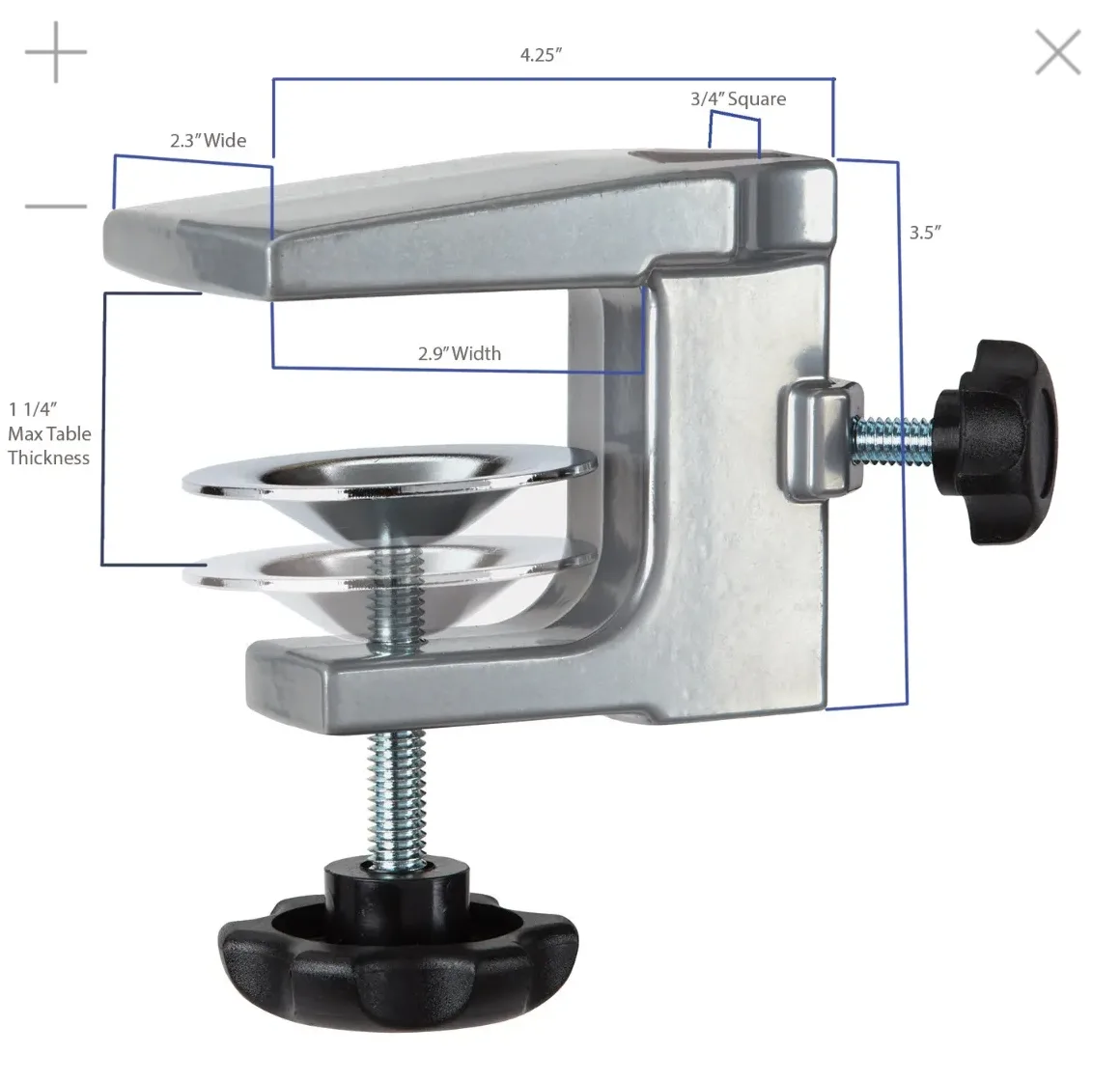 PetEdge Master Equipment 36” Professional Grooming Arm w/ Clamp image indicator(3)