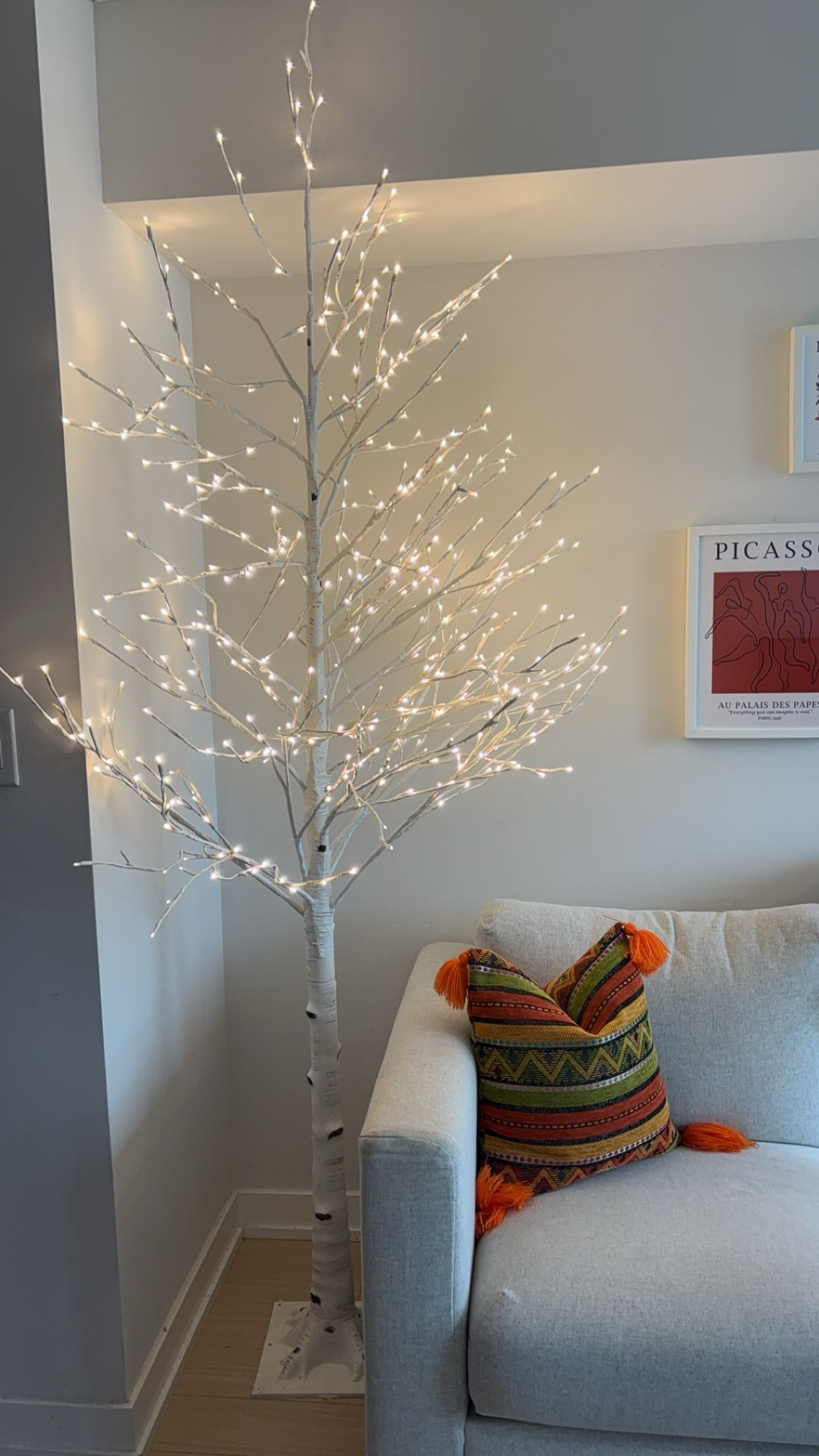 Costco LED Birch Tree – (7.2 ft) – Indoor/Outdoor – 512 LEDs