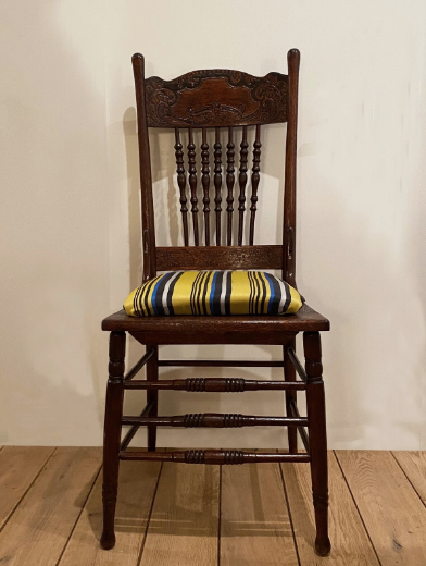Antique American Country Wooden Chair - photo 2