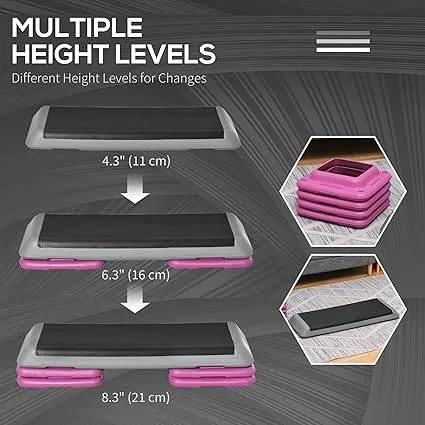 Quality Aerobic Stepper Adjustable 3 Level * Like New!*