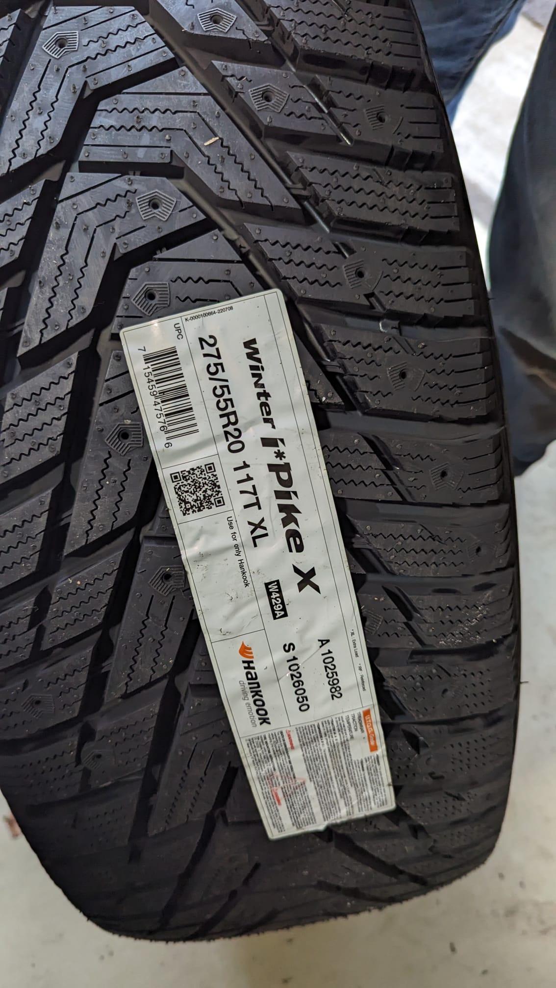 NEW 20"Fast R262(6x139)+275/55/R20 Hankook snows-Tacoma/4Runner - photo 2