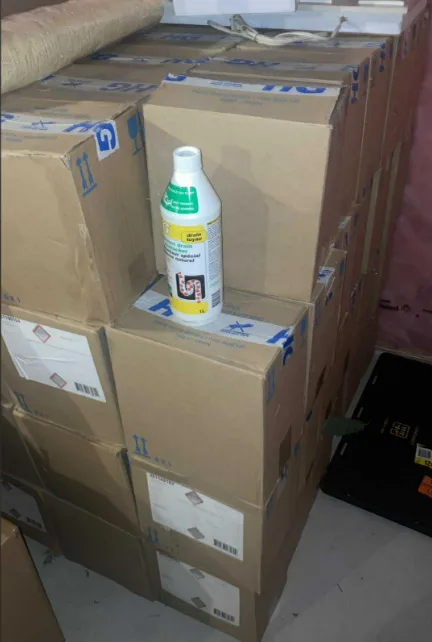 HG Kitchen Drain Unblocker/Unclogger/Cleaners 1L (BULK BOXES) thumbnail