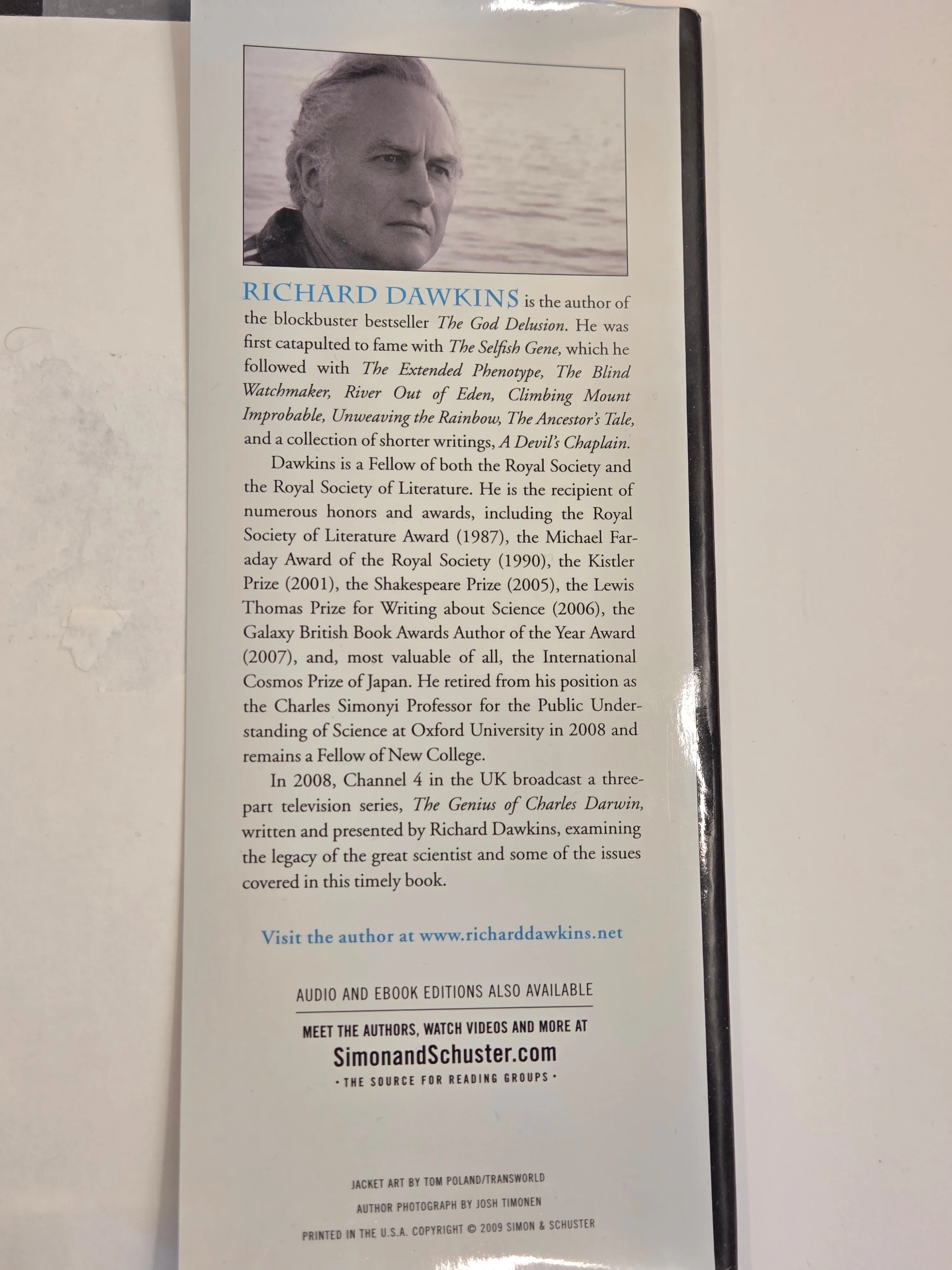 Richard Dawkins – The Greatest Show on Earth, HC 2009 image indicator(3)