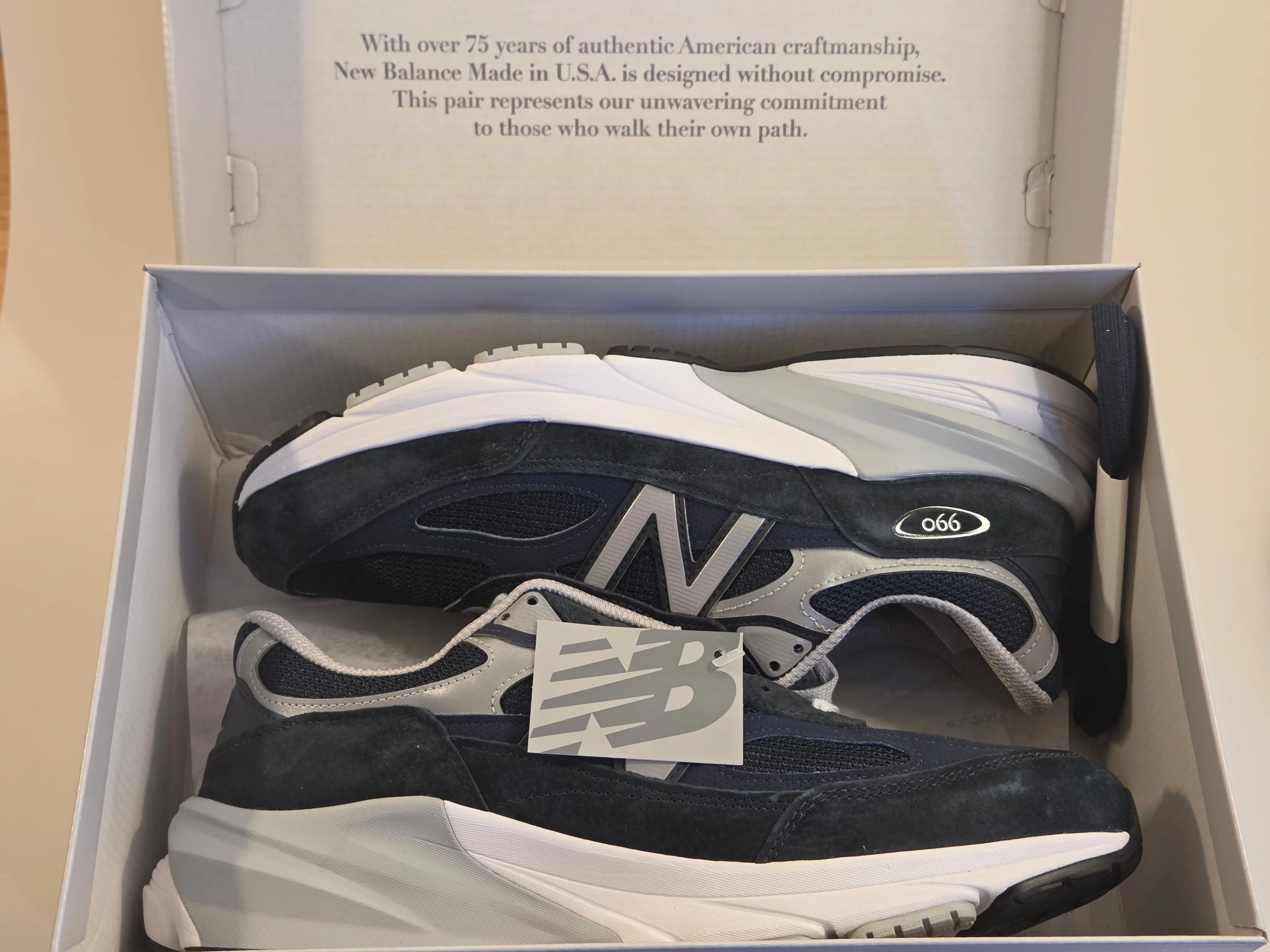 New Balance 990v6 Made in USA Navy, US 10.5 D image indicator(6)