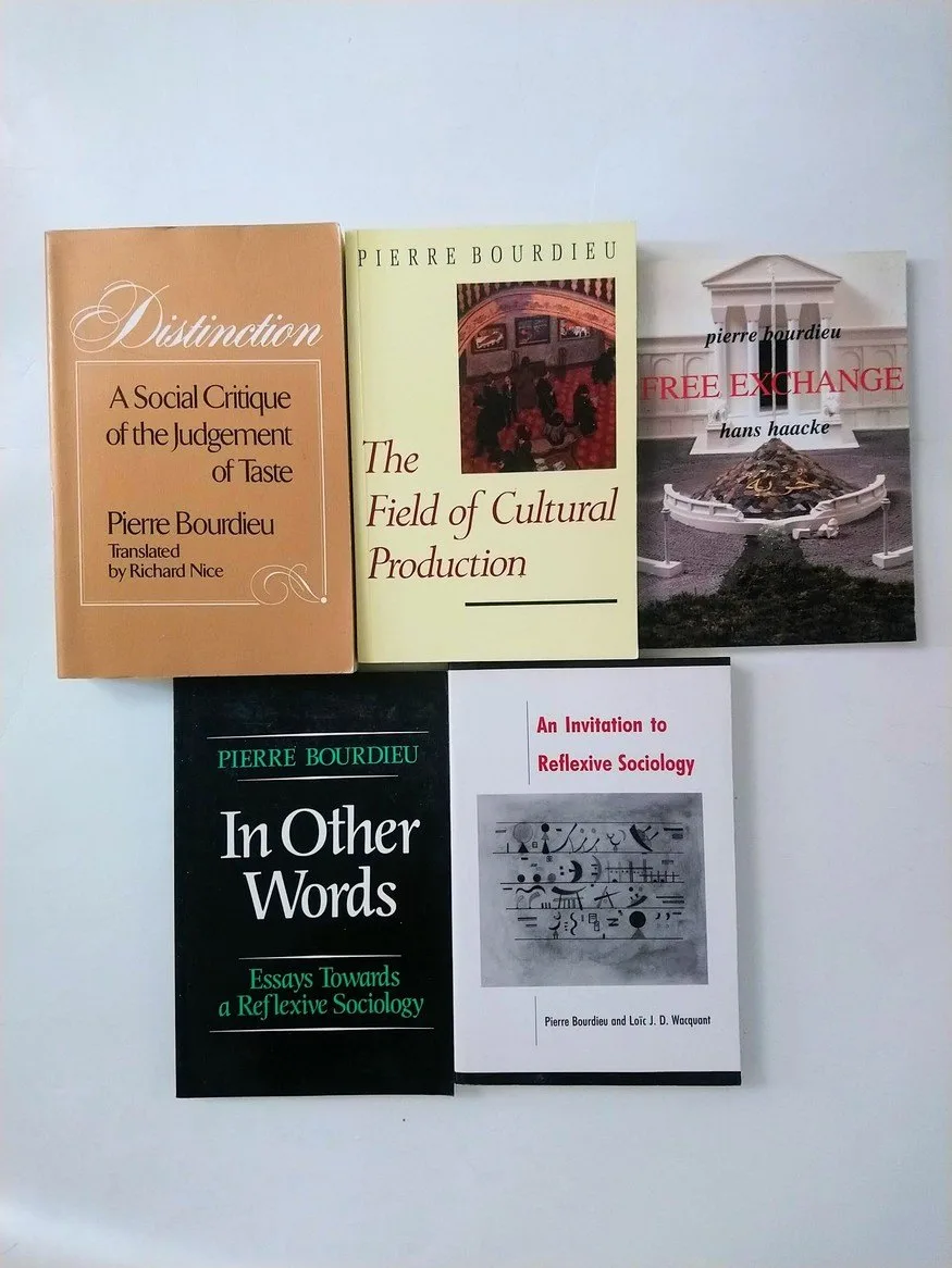 Pierre Bourdieu books!