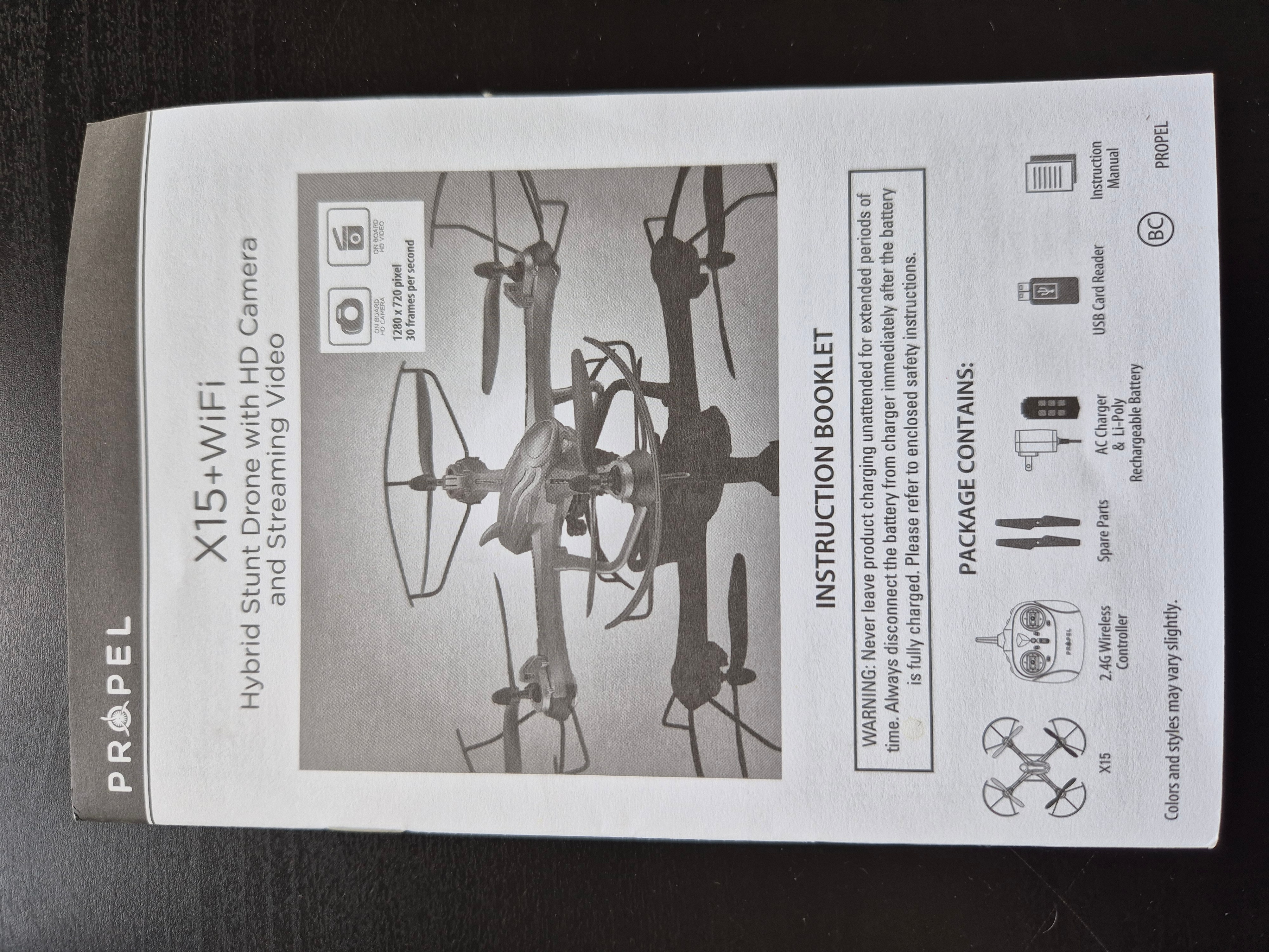 Drone with Camera - Propel X15+Wifi - photo 3