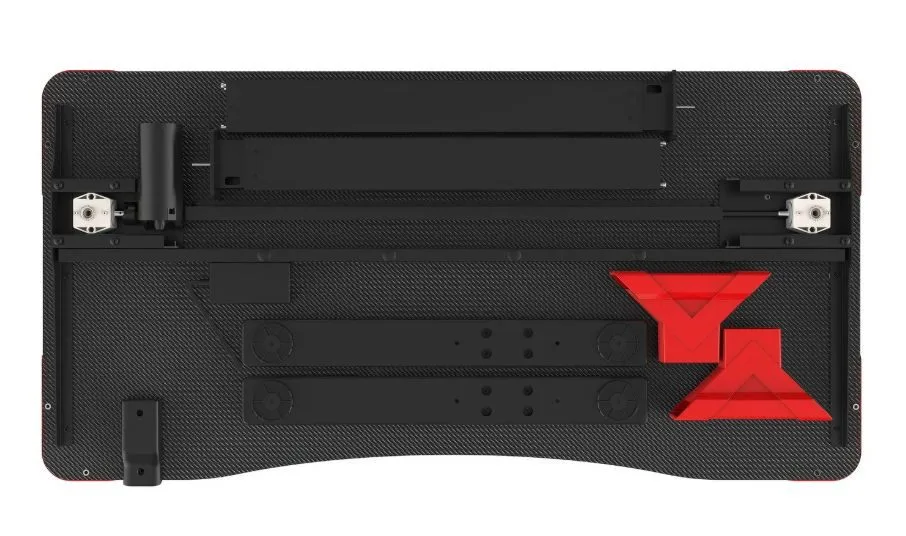 TygerClaw Adjustable Electric Sit-Stand Gaming Desk – Excellent image indicator(5)