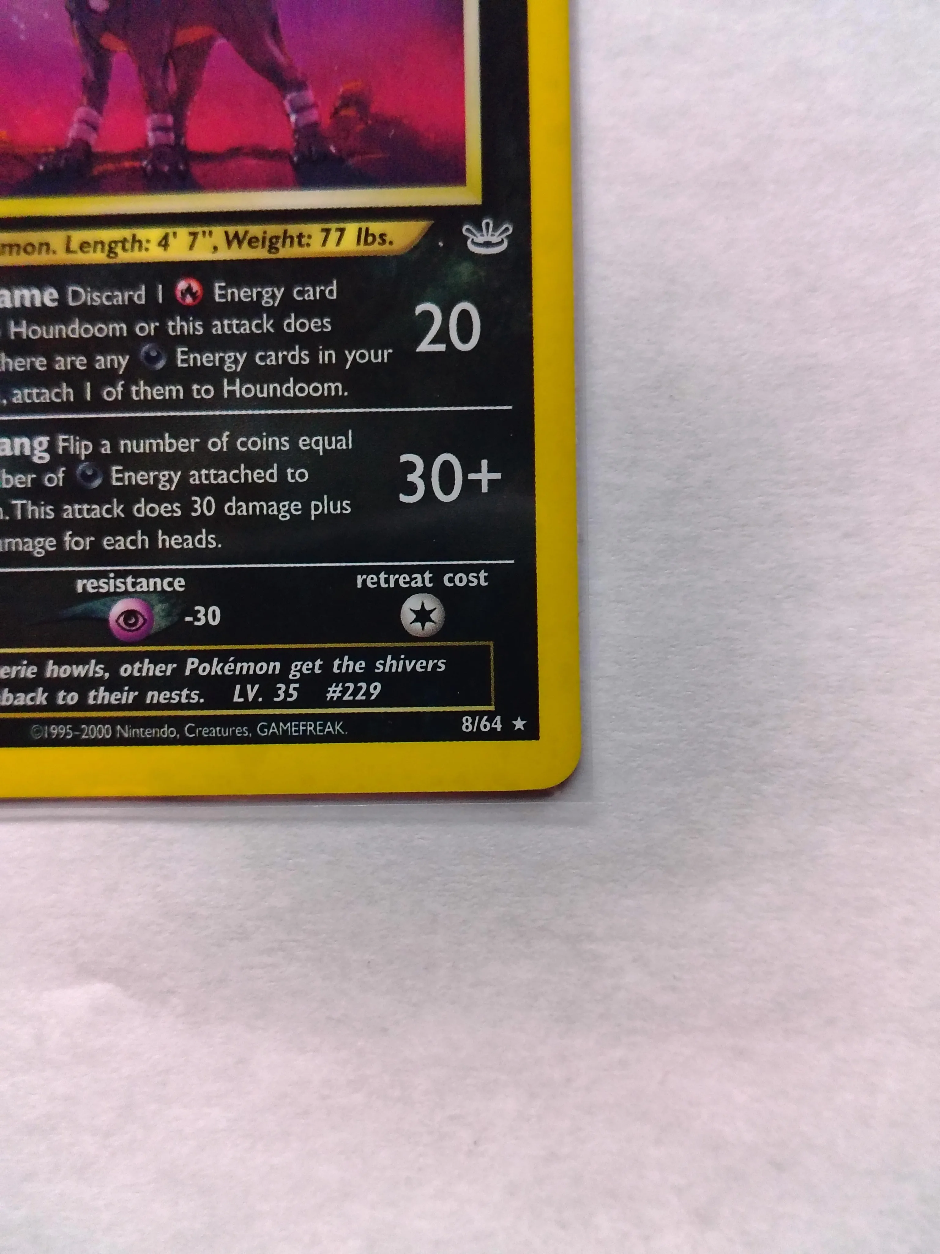 Houndoom - Pokemon Card Holo - Neo Revelation image indicator(3)