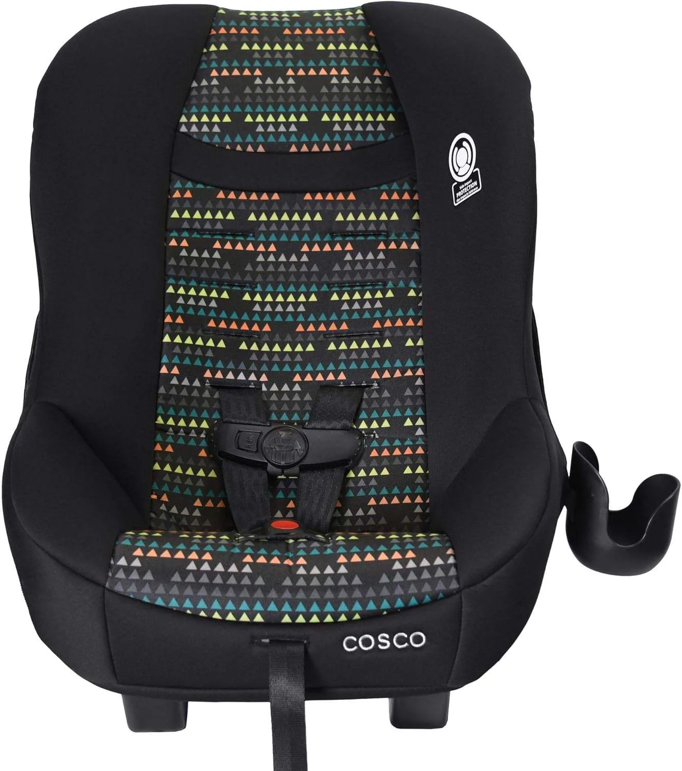 Cosco Car Seat - Black with Geometric Pattern
