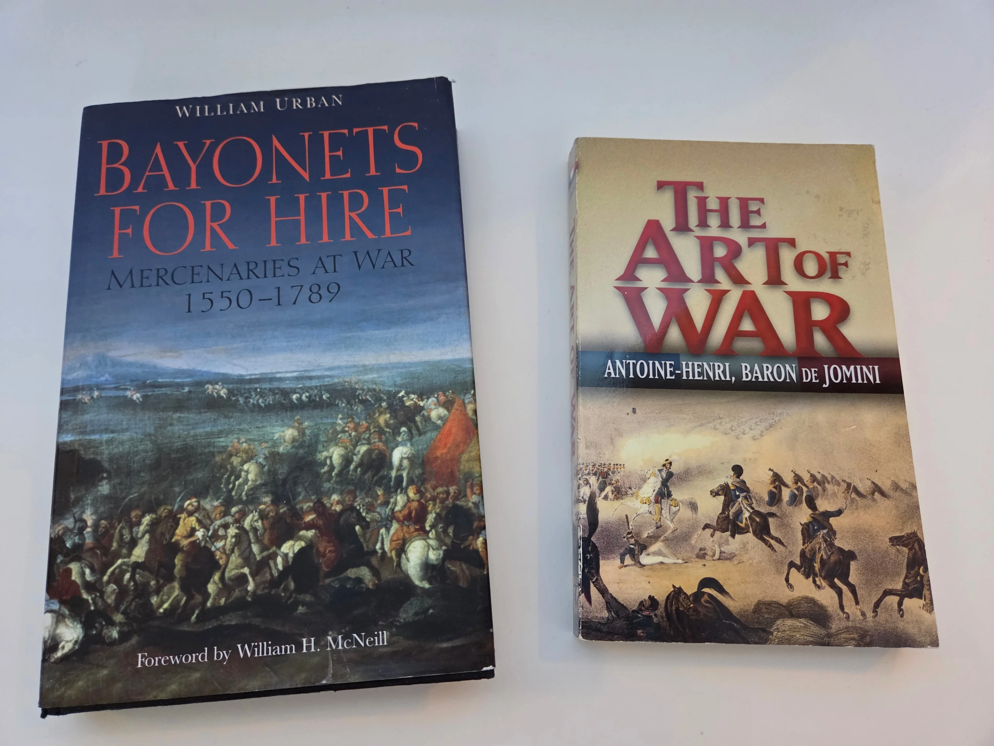 Bayonets for Hire & Jomini Art of War – 2 Books