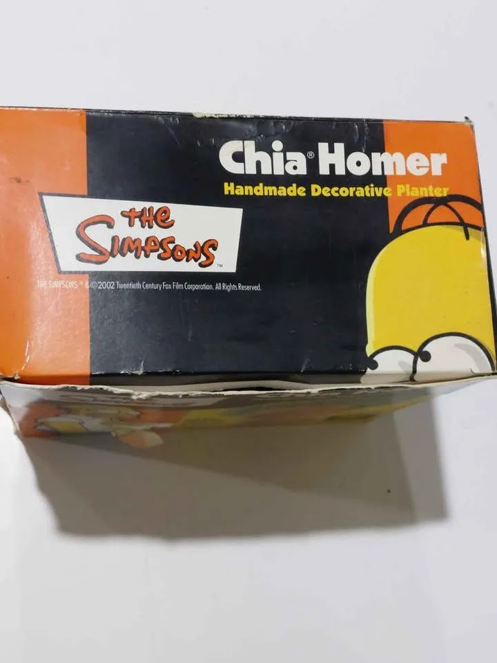 The Simpsons Chia Homer Handmade Decorative Planter image indicator(4)