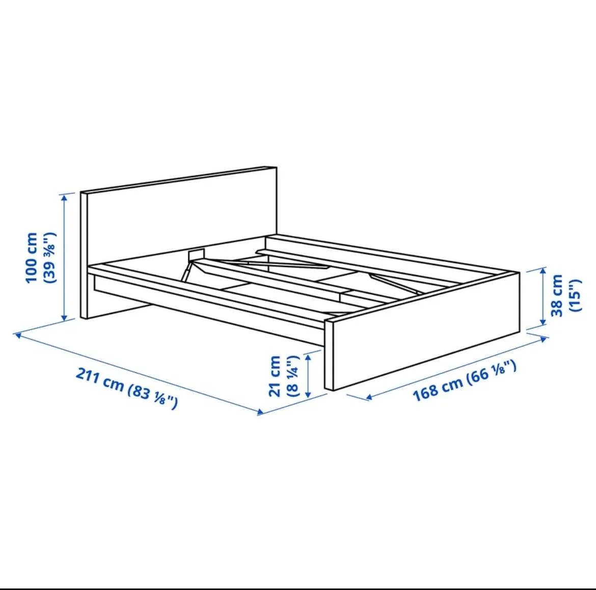 Queen Size Bed Frame – Excellent Condition - Price Negotiable image indicator(2)