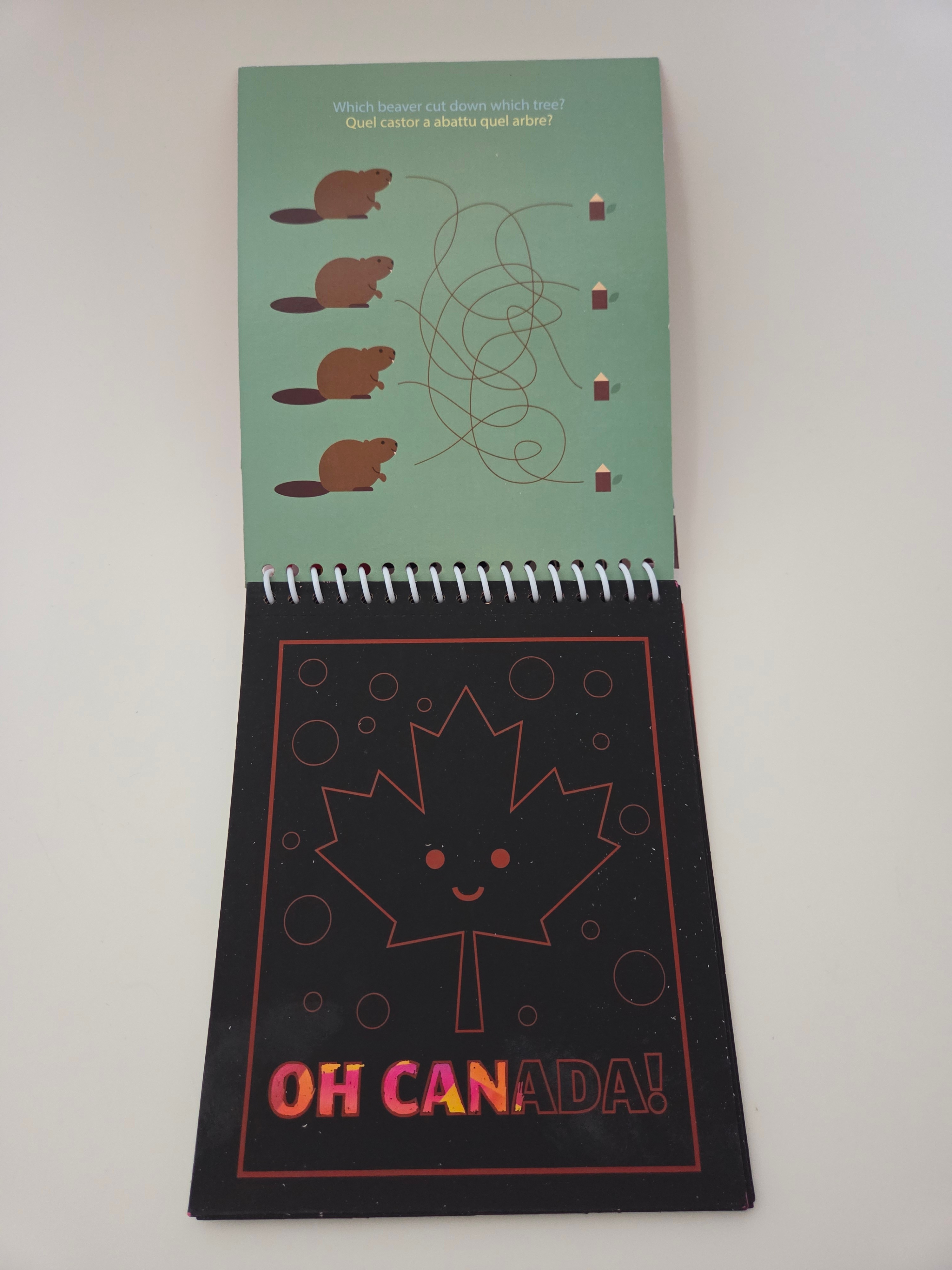 Canada Day Etch Art book – 6 pictures, 3+ - photo 2
