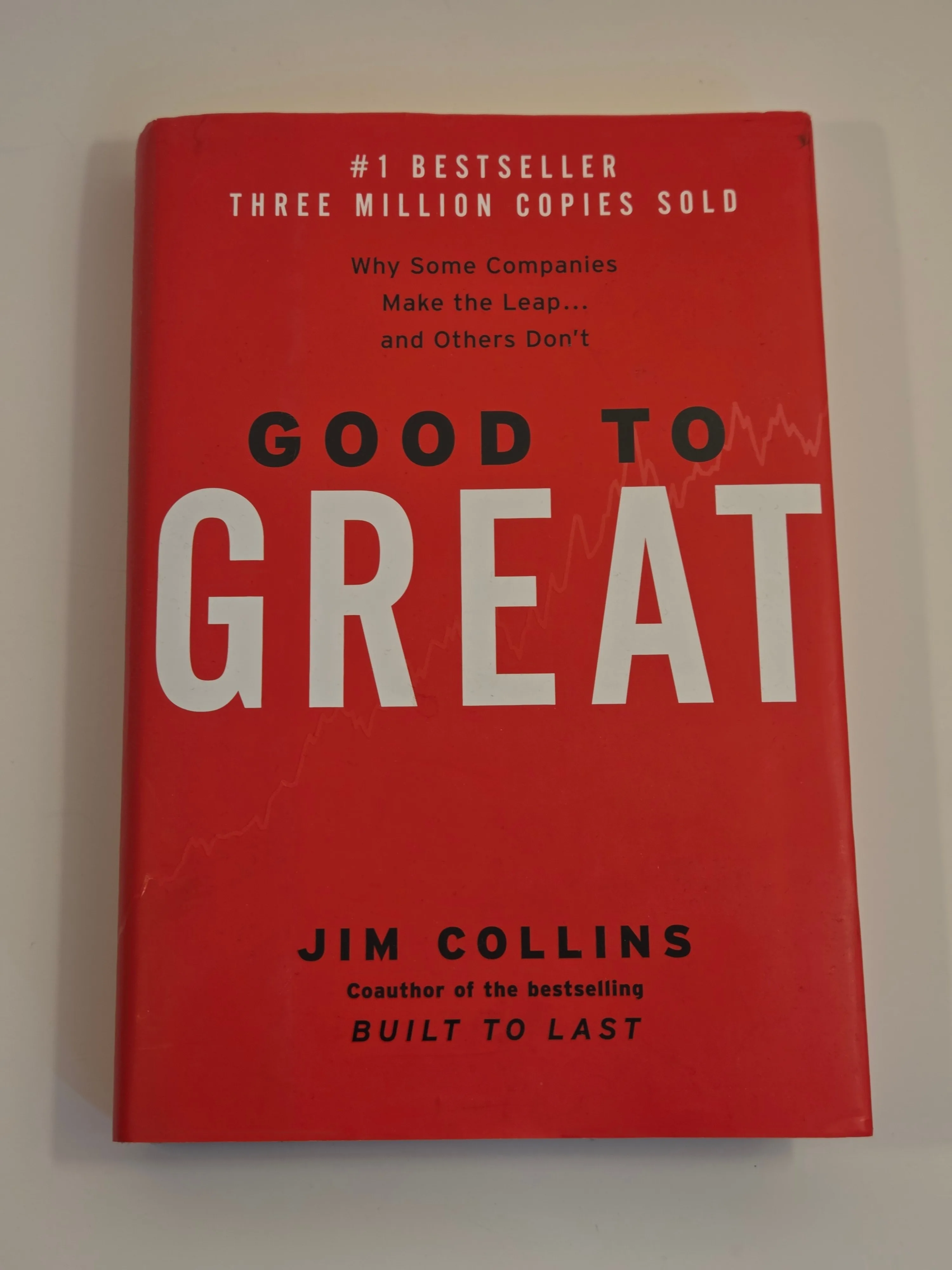 Good to Great – Jim Collins, Hardcover, 2001