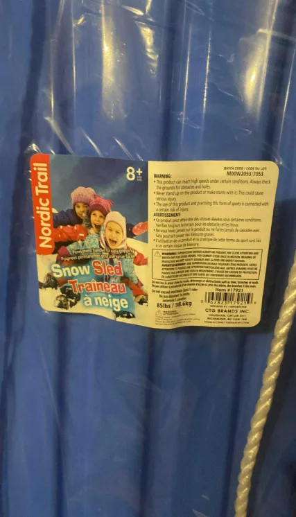 Nordic Trail Large Snow Sled image indicator(2)