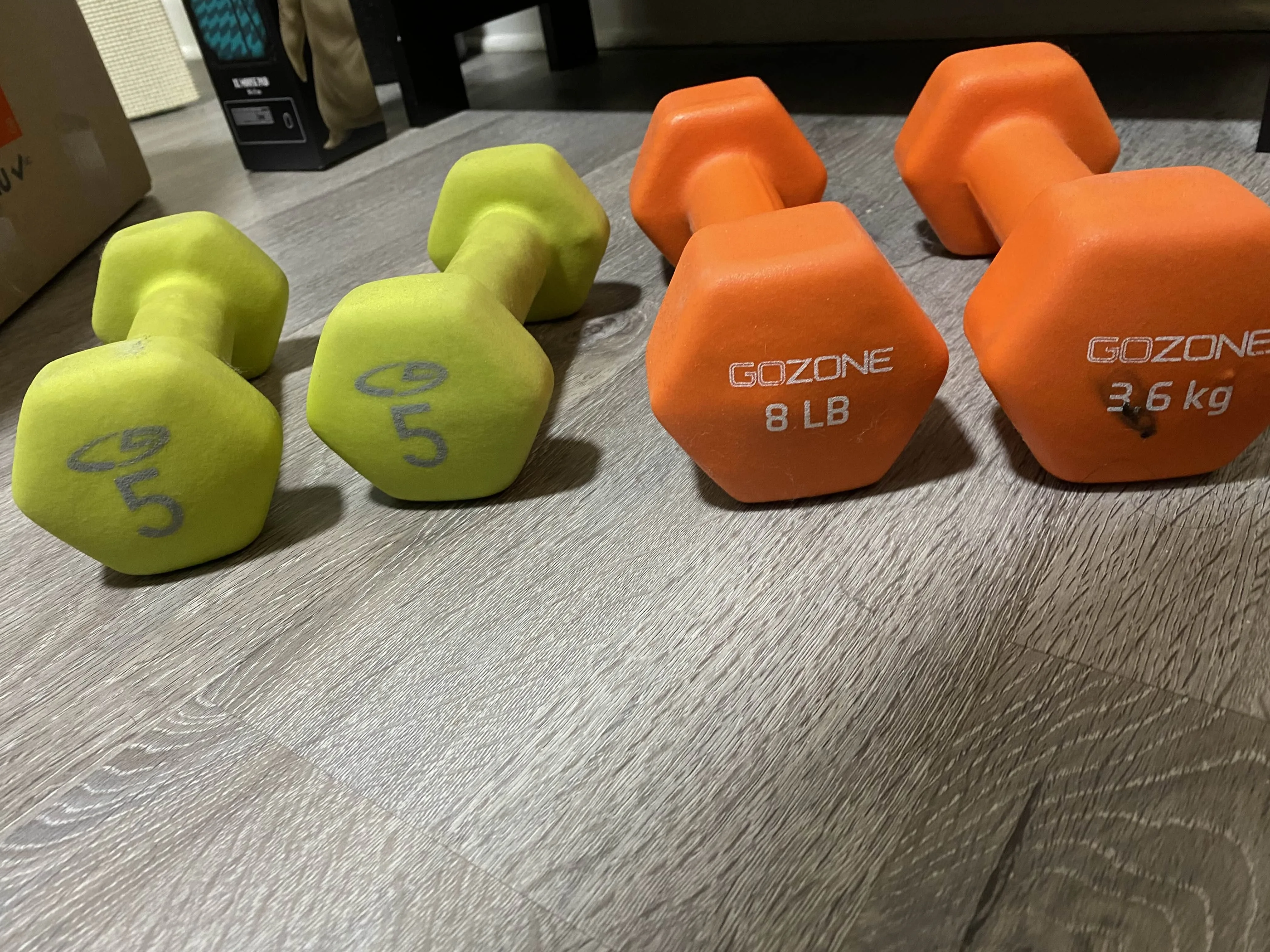 Dumbbell Weights 8lb & 5lb