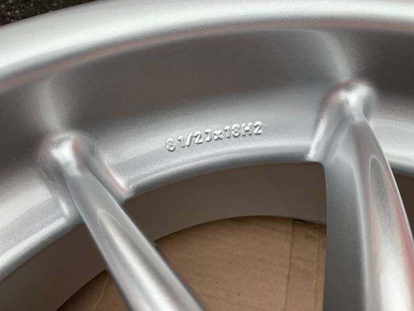 A RARE SET OF 3 BMW Genuine BBS RK011 18X8.5 ET38 Rims like new - photo 4